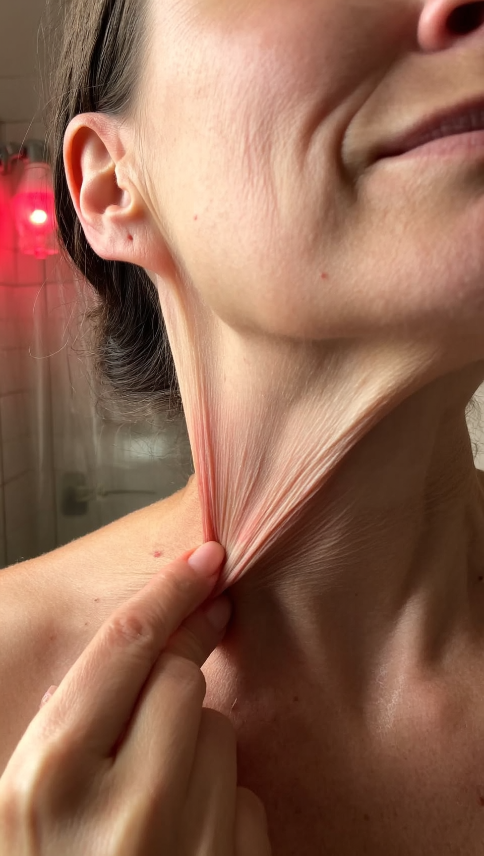 Menopause Insider Facebook ad: Read This If Your Jaw and Neck Collapsed After 40