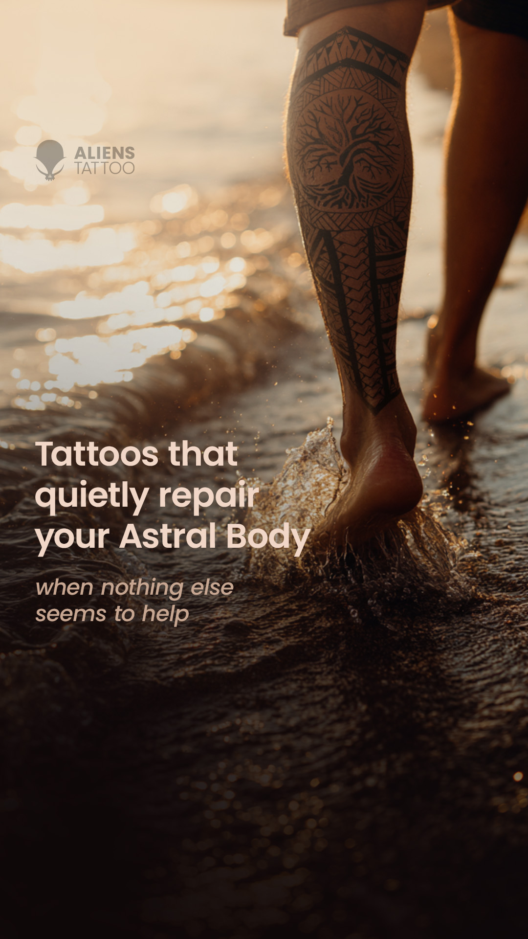 Aliens Tattoo Facebook ad