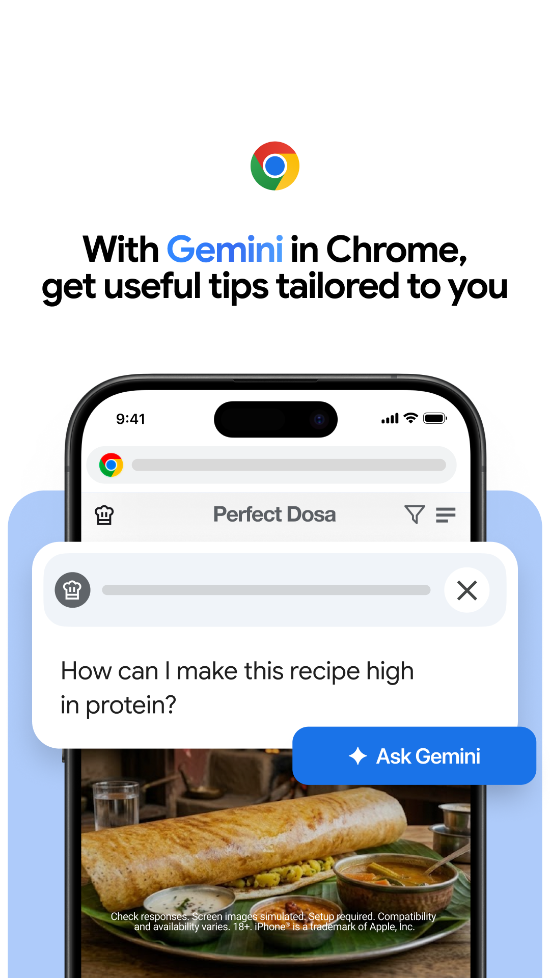 Google Facebook ad