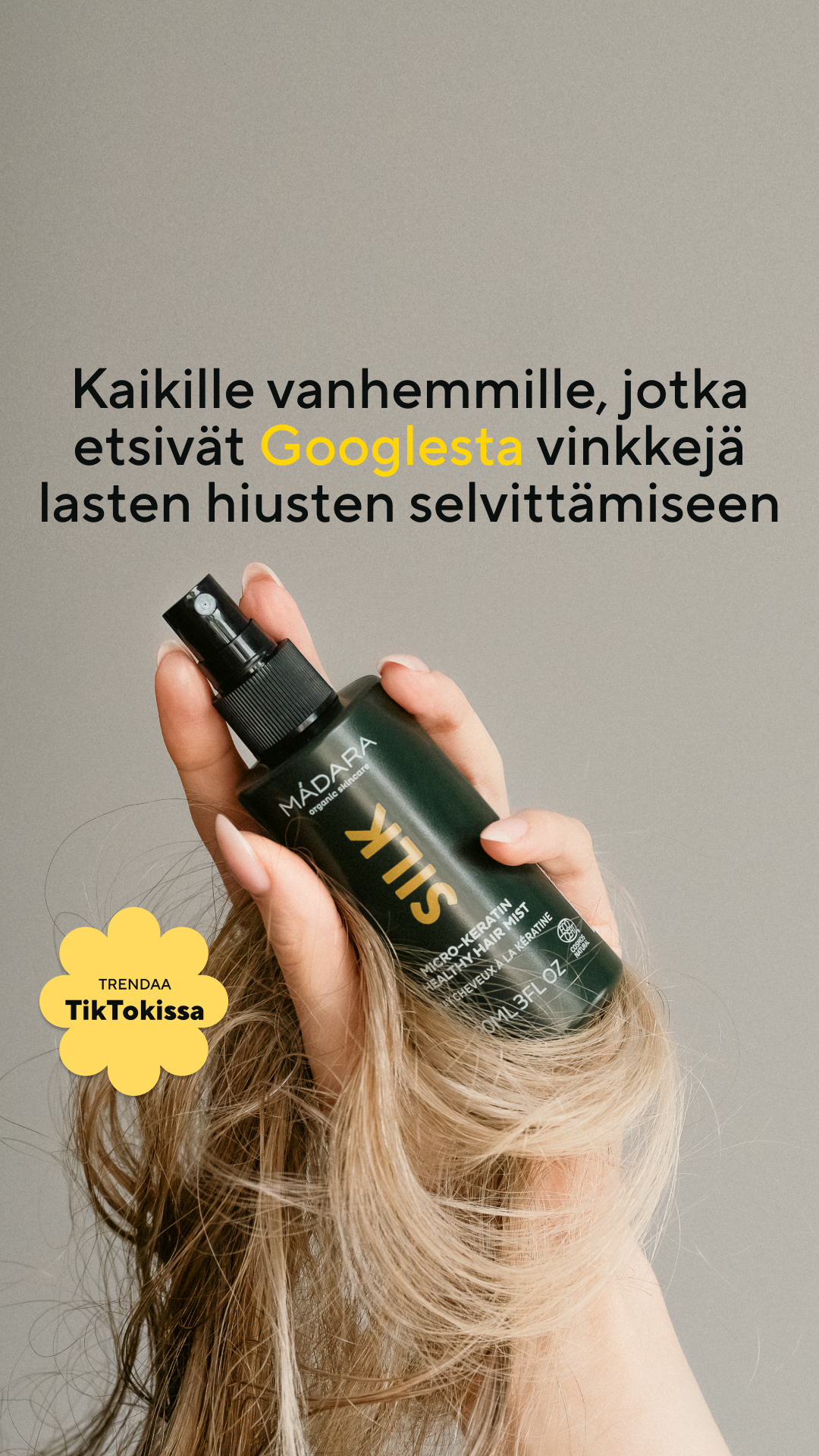 Mádara Organic Skincare Facebook ad