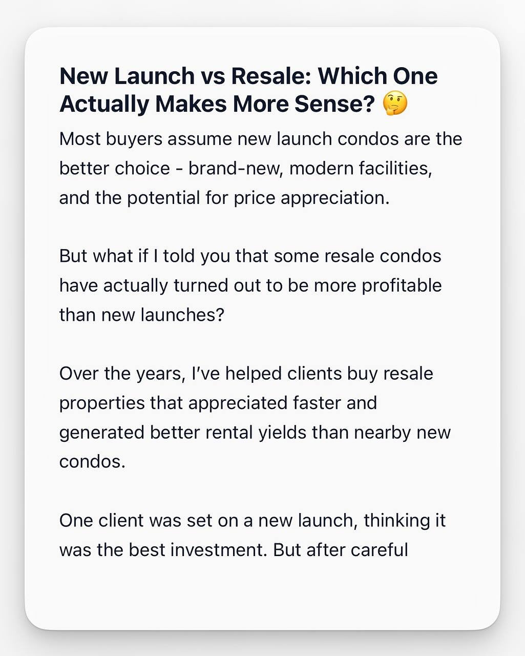 Your Property Matters Facebook ad