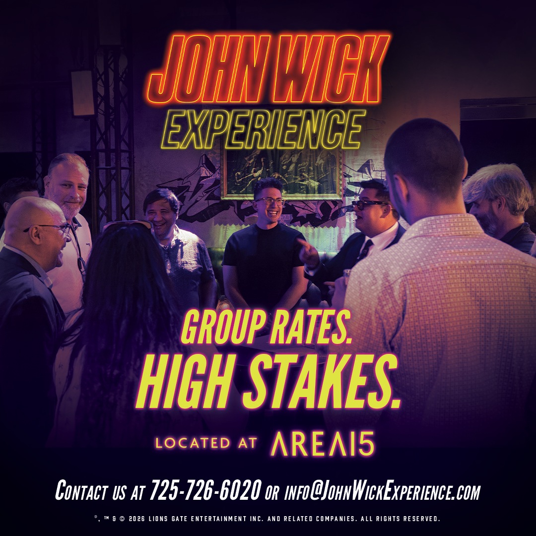 John Wick Experience Facebook ad: The John Wick Las Vegas Continental Awaits