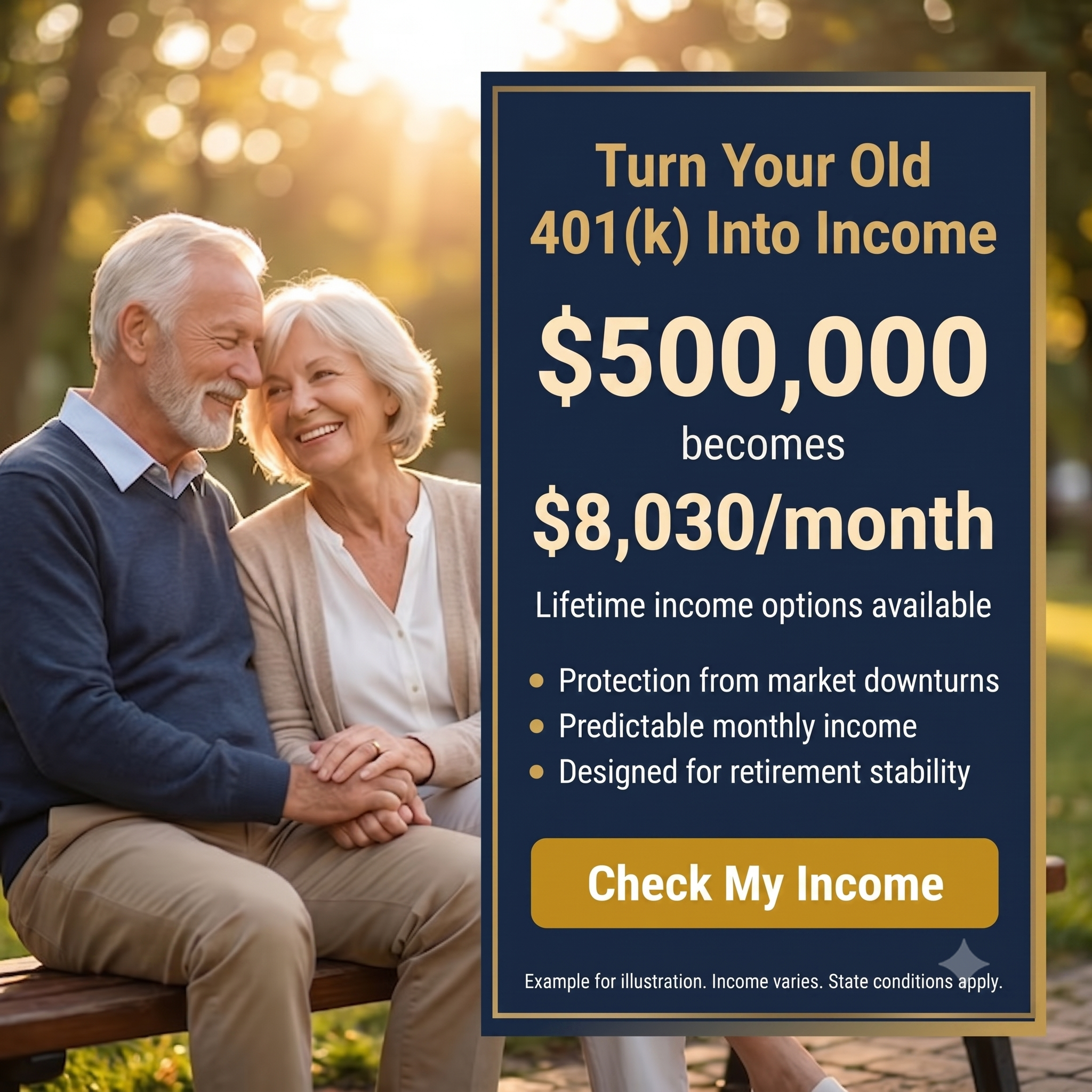 Stable Income For Life Facebook ad: ๐๐ฎ๐ซ๐ง ๐๐ฅ๐ ๐๐๐ญ๐ข๐ซ๐๐ฆ๐๐ง๐ญ ๐๐๐ฏ๐ข๐ง๐ ๐ฌโฆ