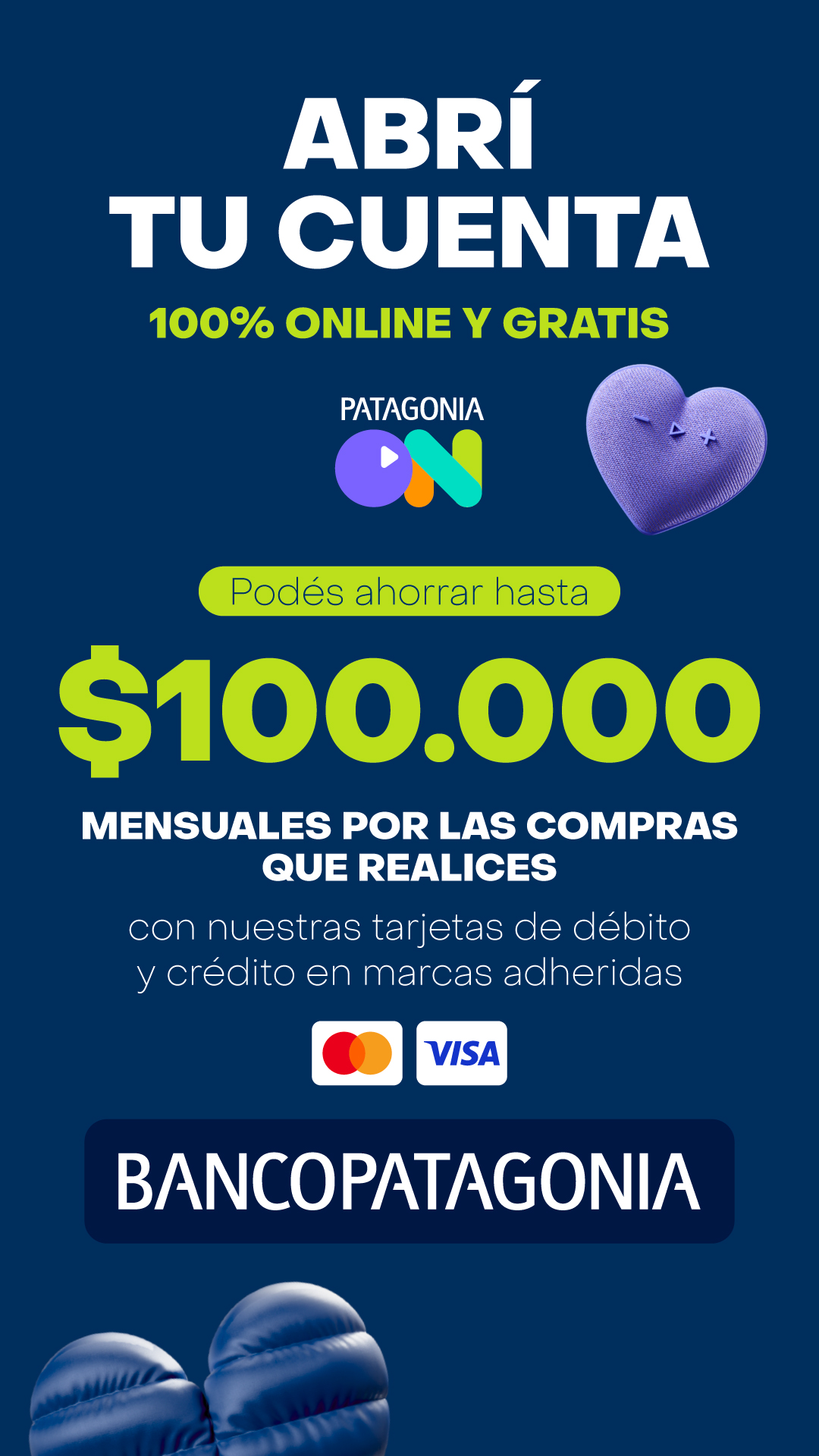 Banco Patagonia Facebook ad