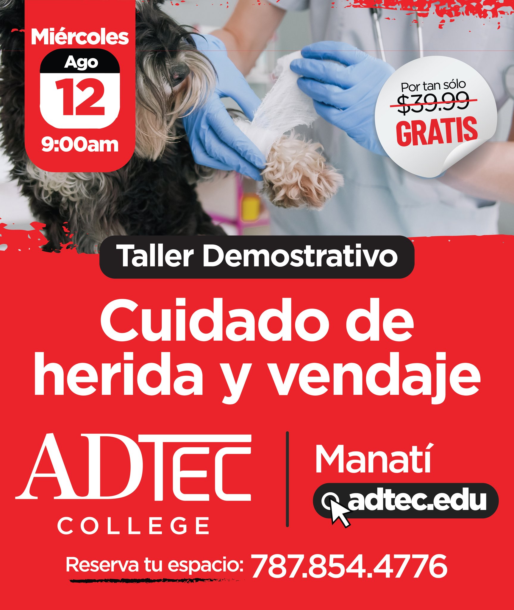 Adtec College Facebook ad