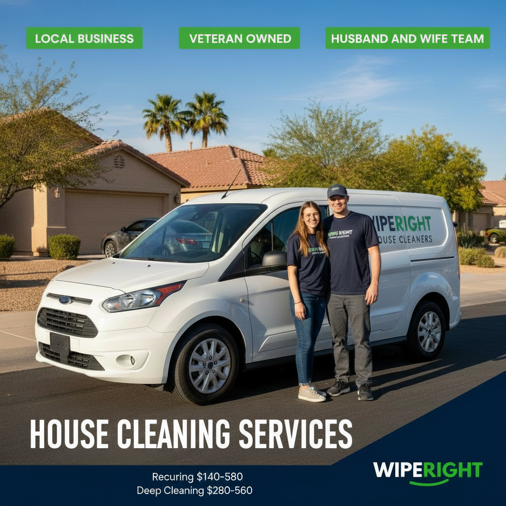 Wipe Right Cleaning Facebook ad