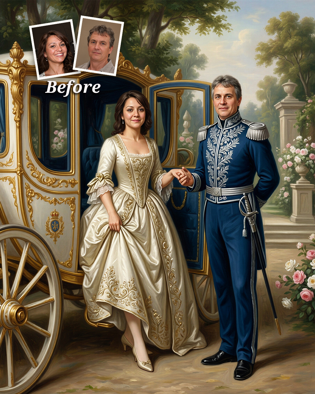 Turn Me Royal Facebook ad