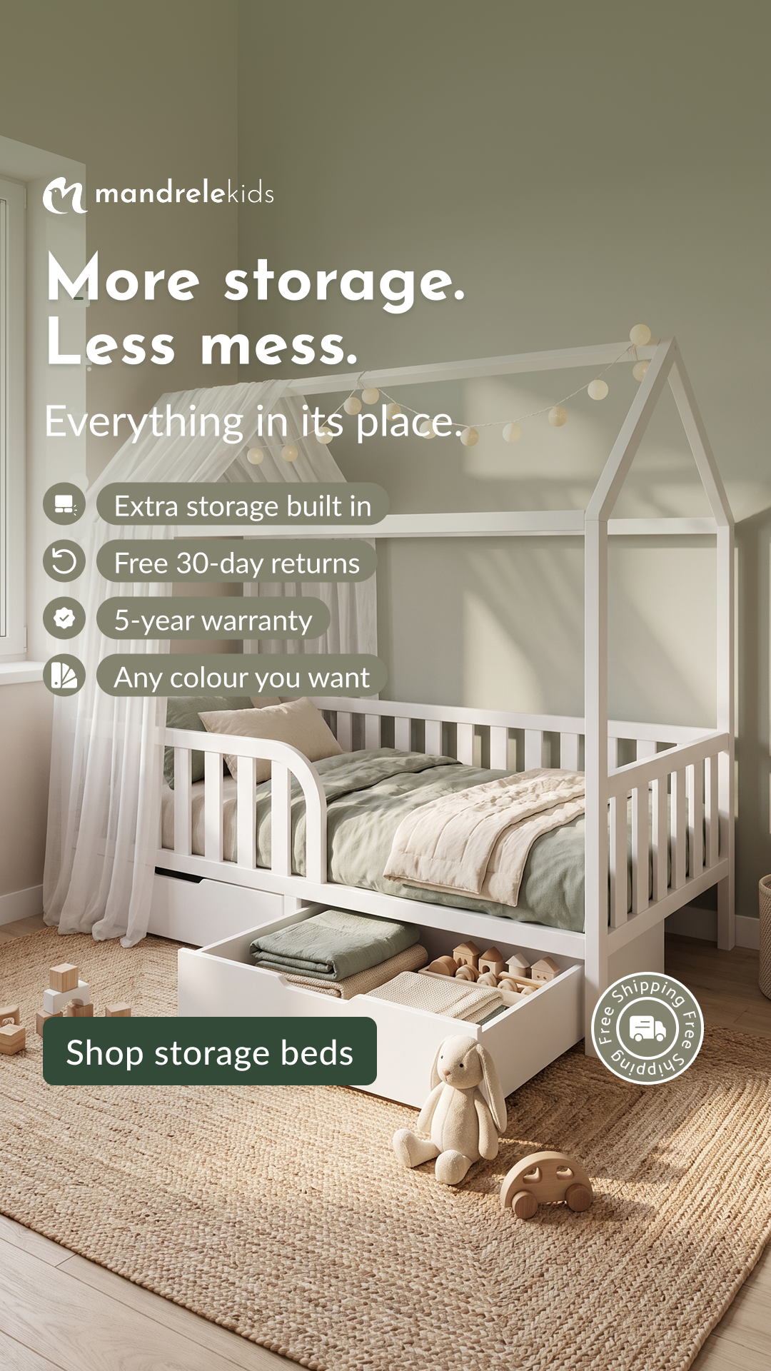 Mandrelekids Facebook ad from Jul 13, 2026