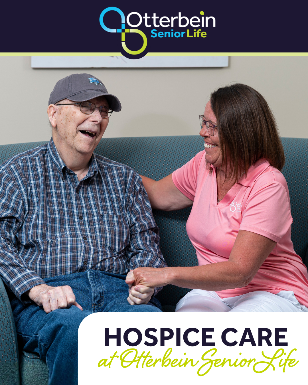 Otterbein SeniorLife Facebook ad: Hospice is a Journey Together
