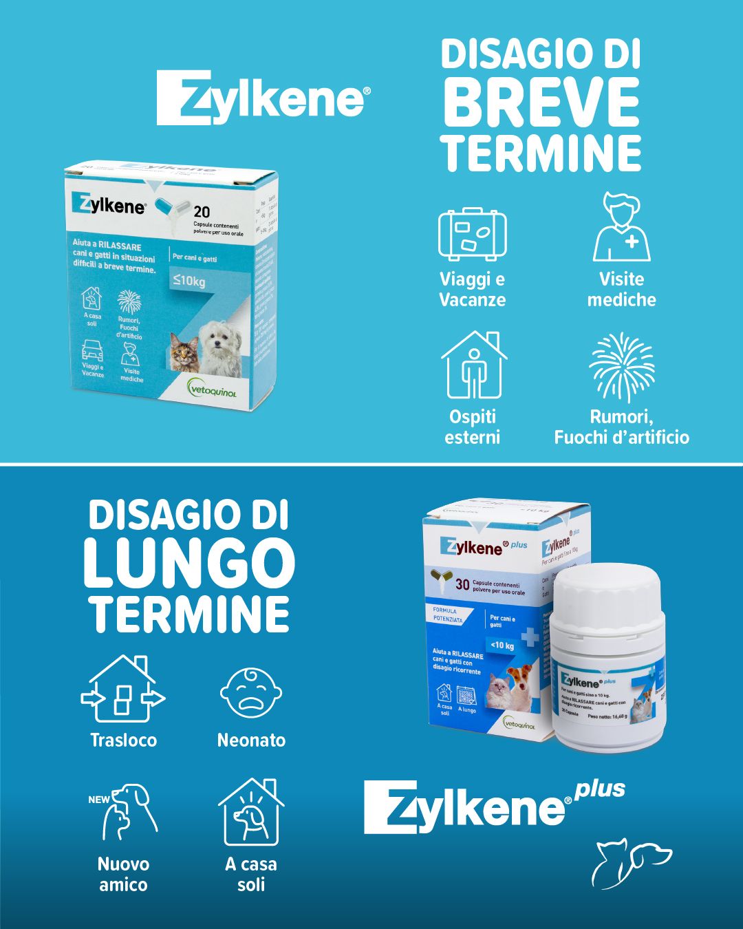 My Happy Pet Italia by Vetoquinol Facebook ad: Dove trovare Zylkene - Zylkene