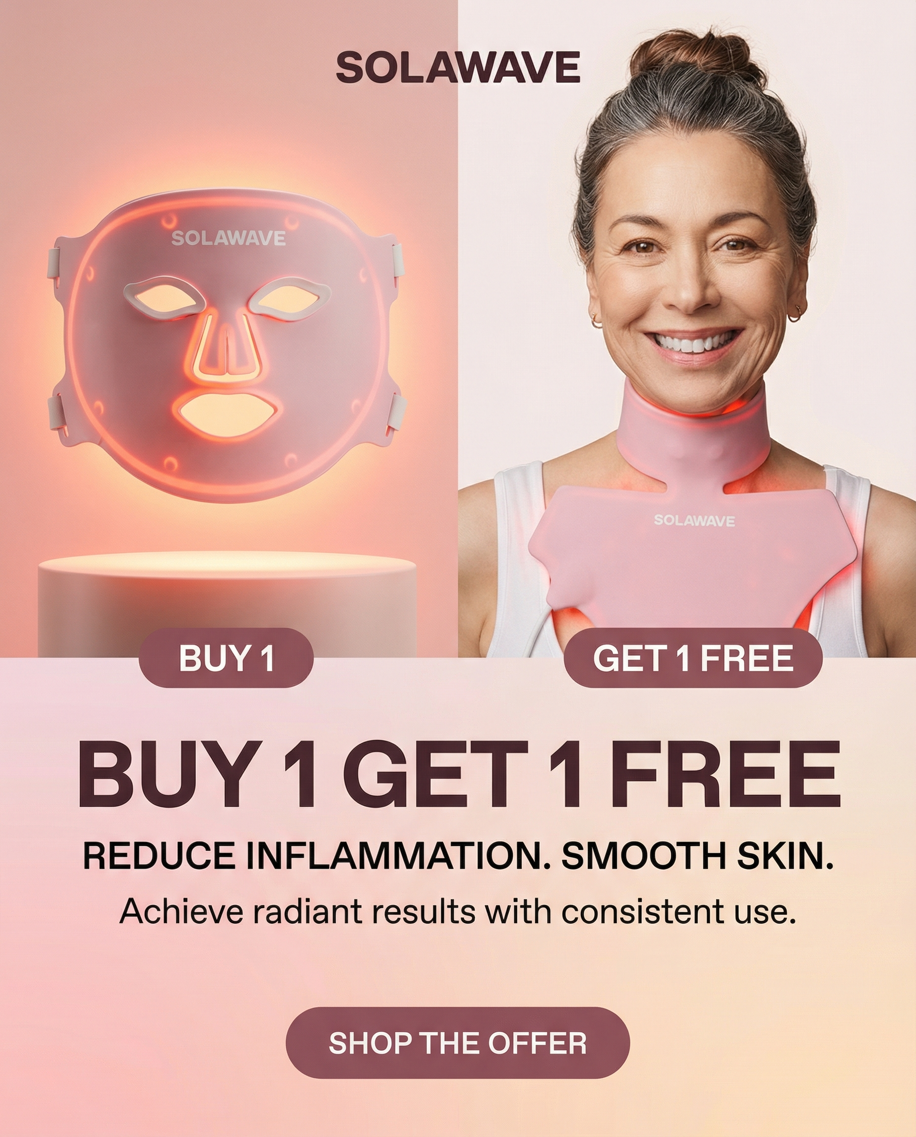 Solawave Facebook ad
