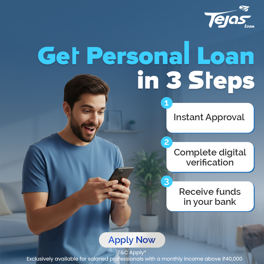 Tejas Loan Facebook ad: Instant Loans with Tejas Loan