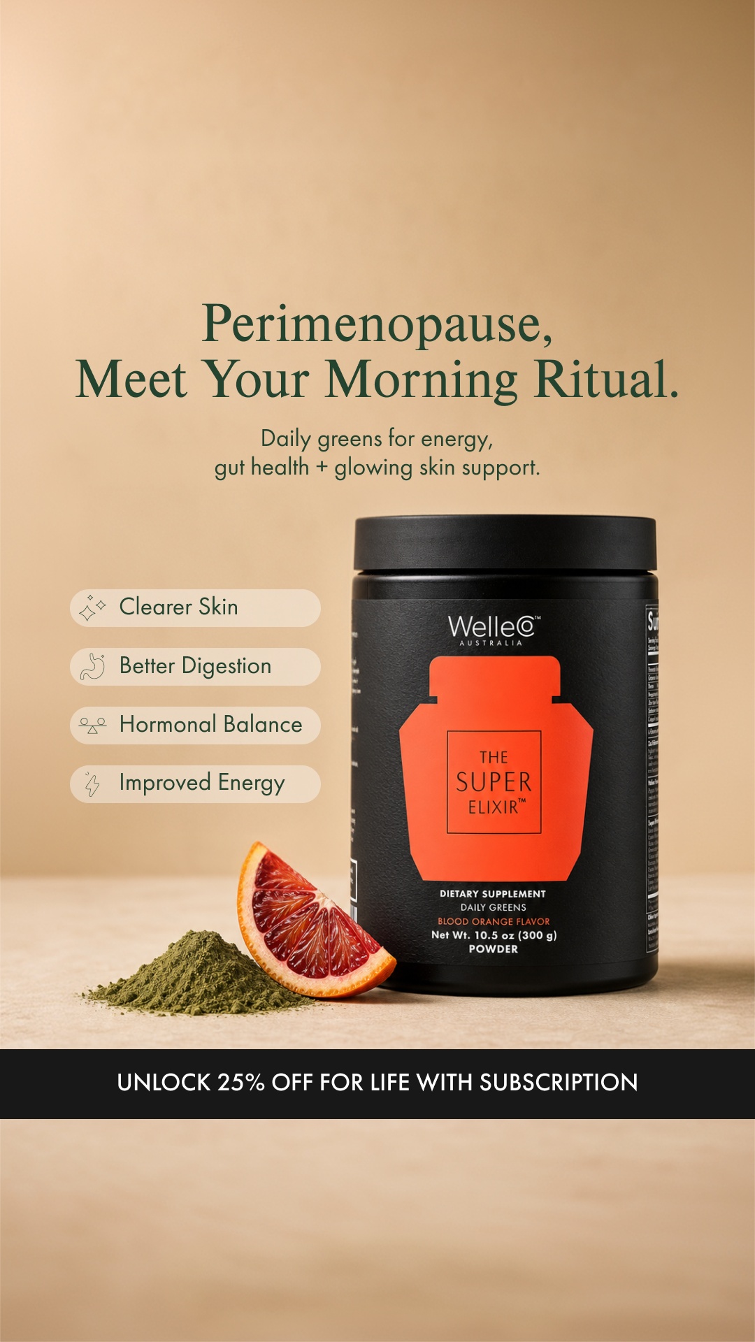 WelleCo Facebook ad