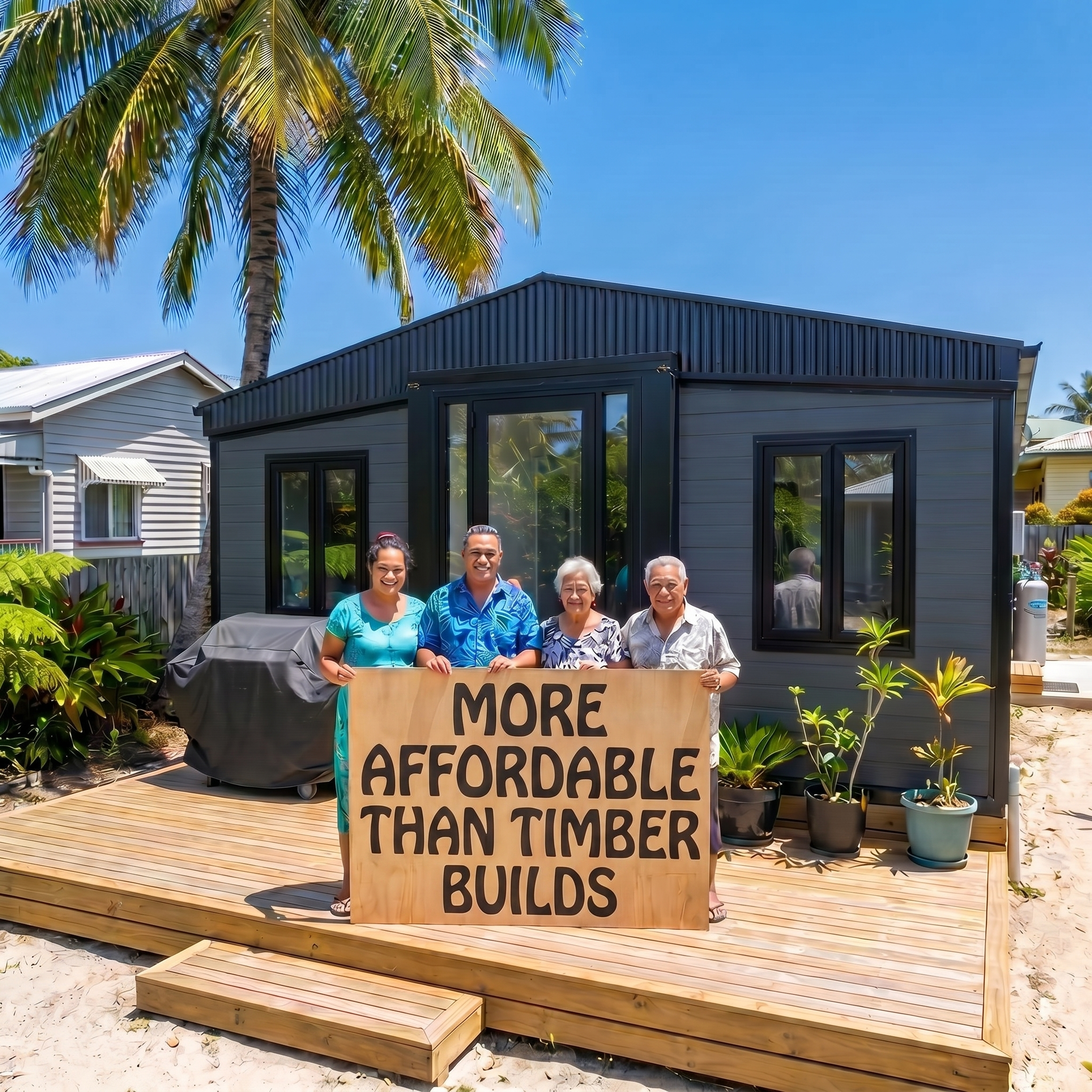Expanders - Portable Homes Facebook ad