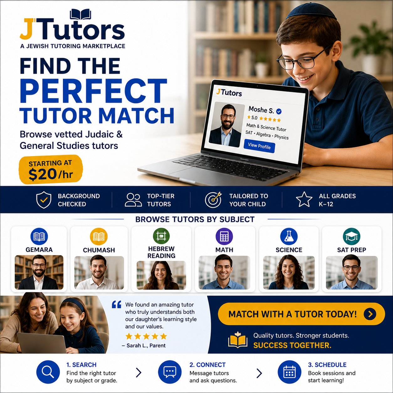 Jtutors Facebook ad from Jun 16, 2026