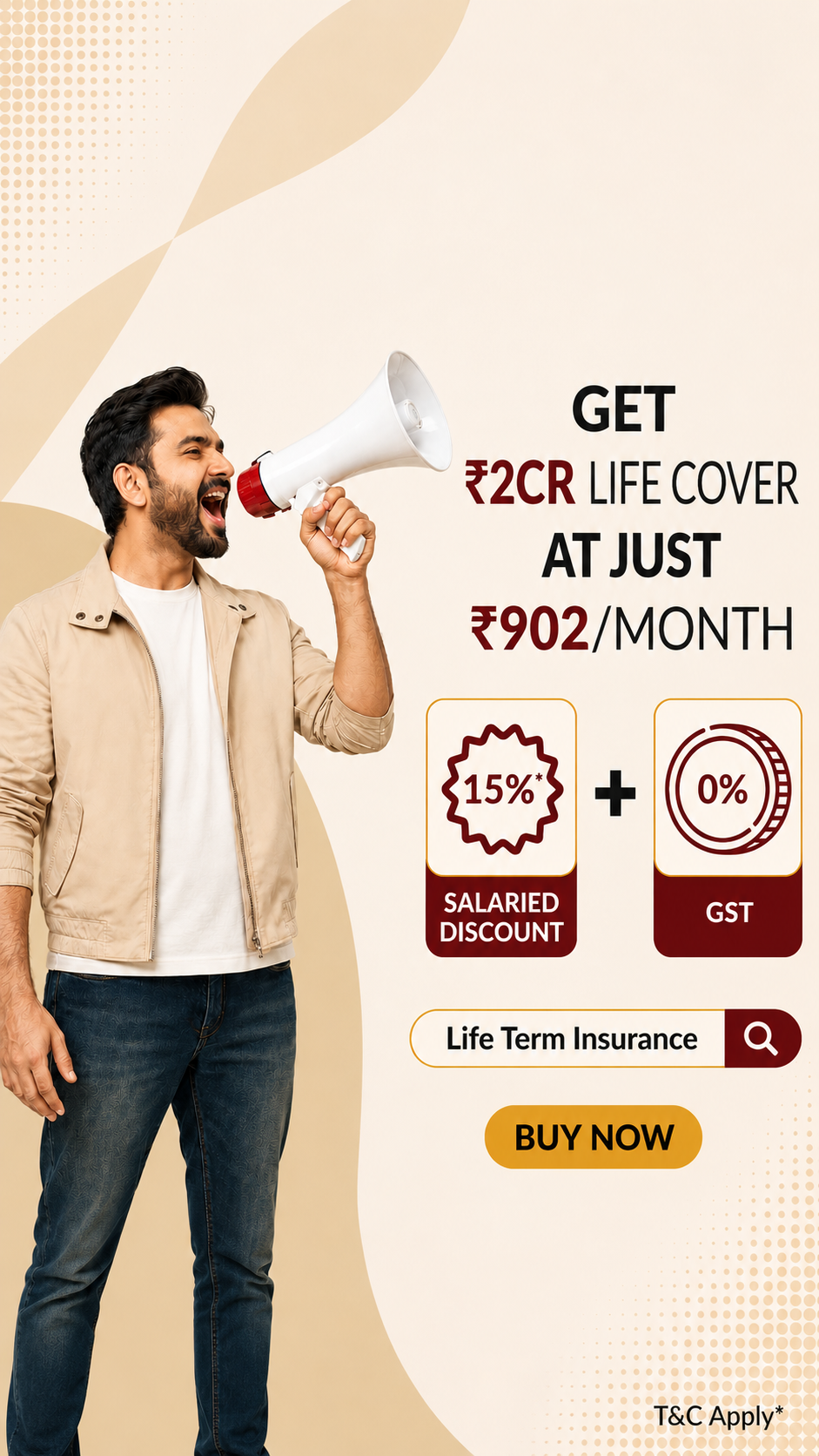 Best Term Insurance  Facebook ad