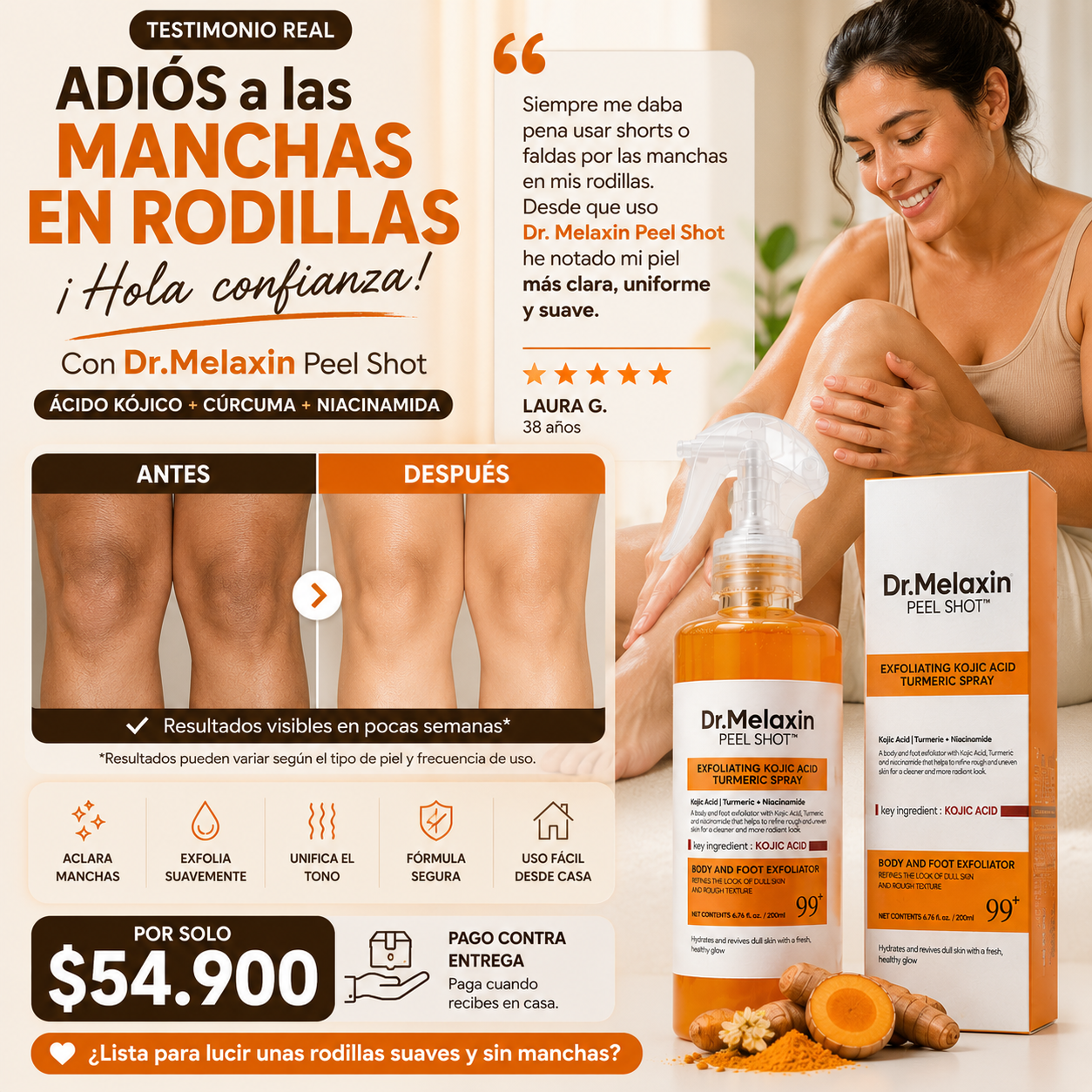 Juno Facebook ad: PONTE LA FALDA QUE SIEMPRE SOÑASTE