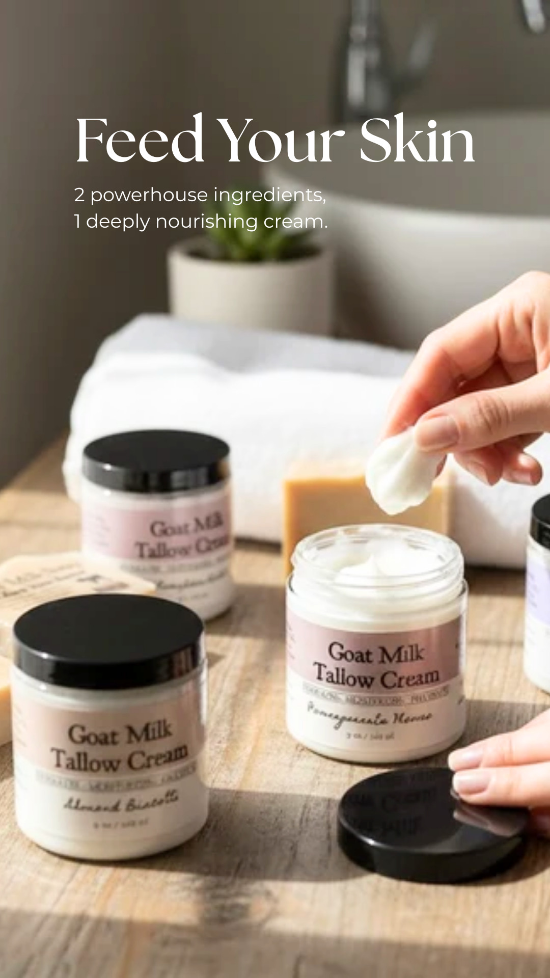 Whitetail Lane Farm Goat Milk Soap Facebook ad from Jan 29, 2026