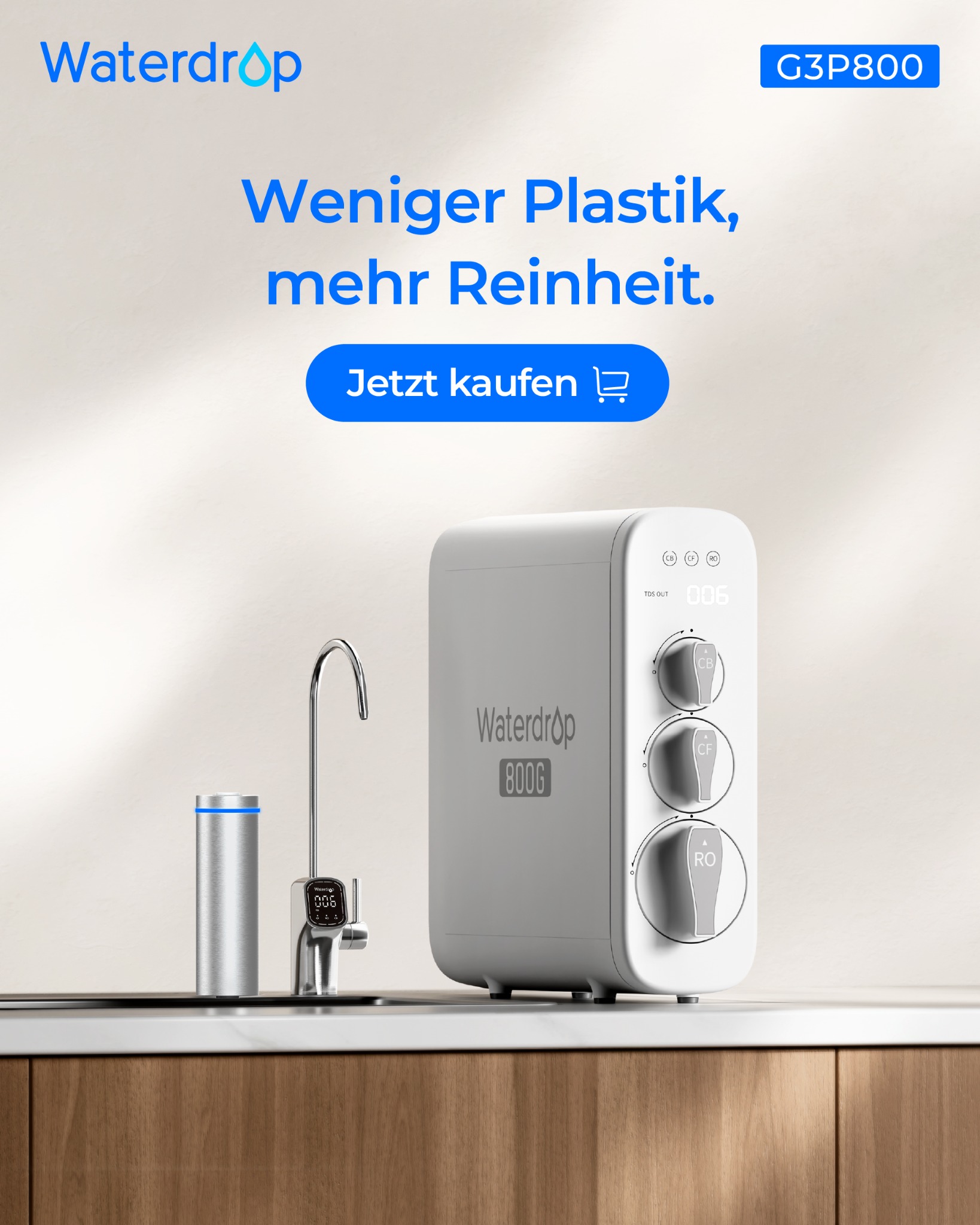 Waterdropfilter De Facebook ad from Feb 11, 2026