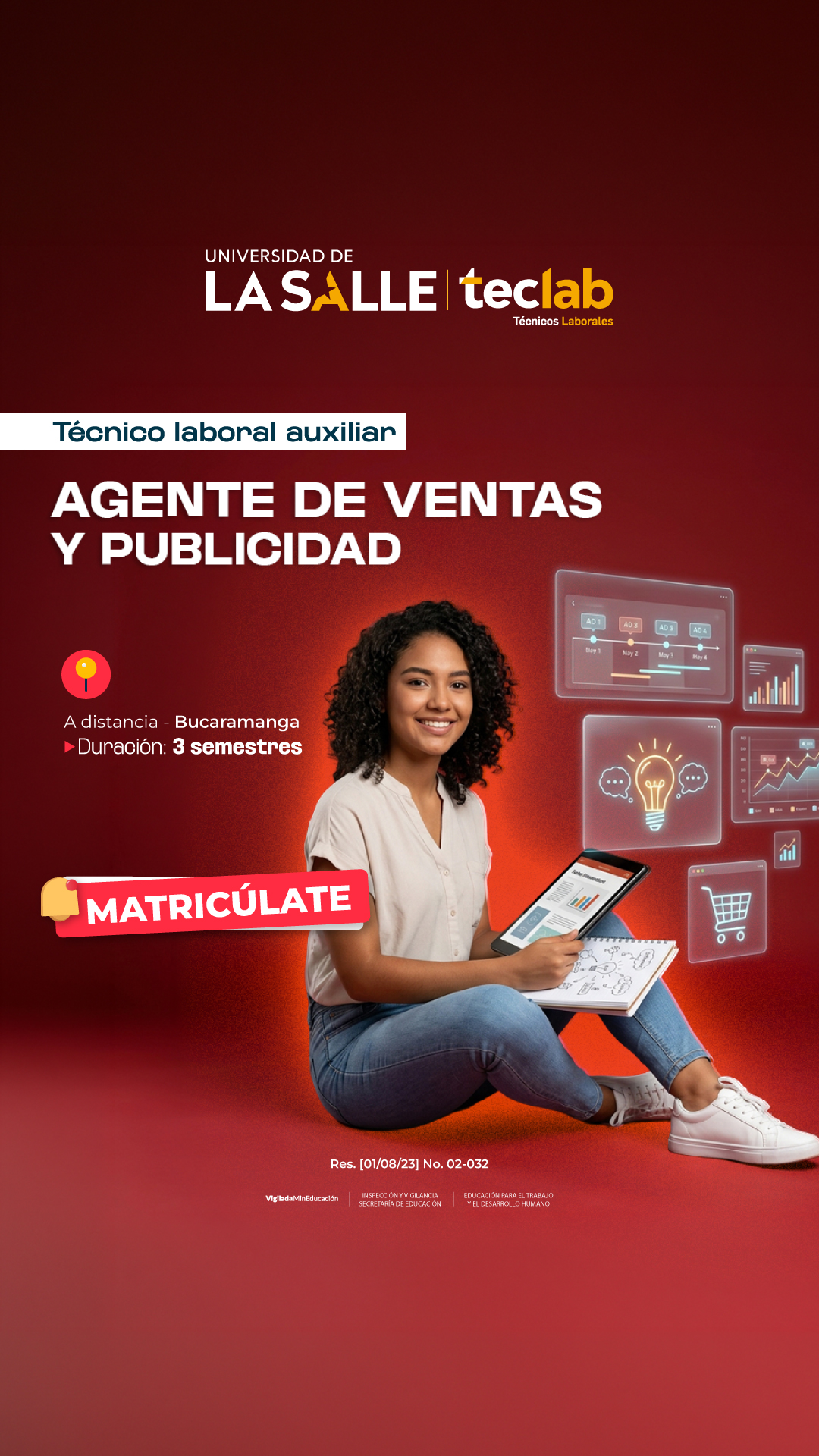 Universidad de La Salle Facebook ad from May 16, 2026