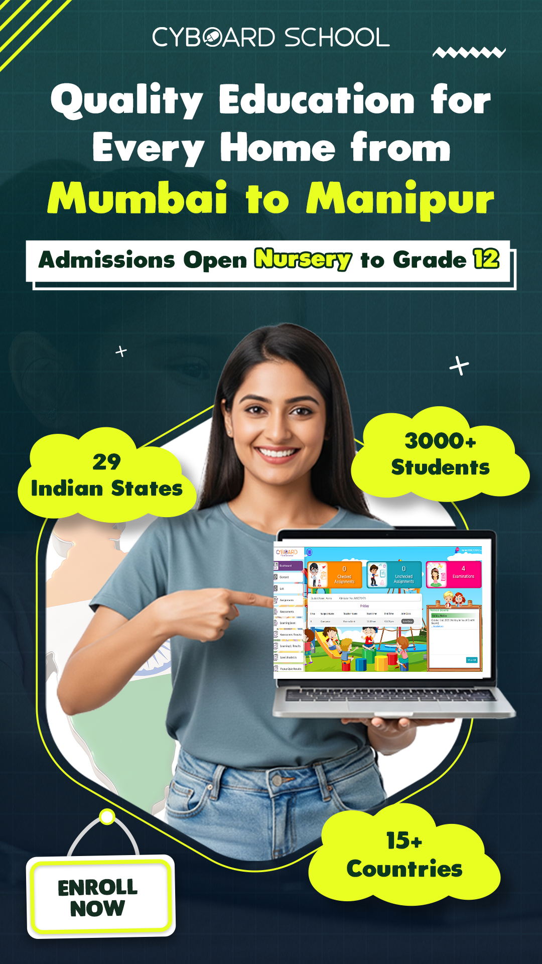 Cyboard School Facebook ad