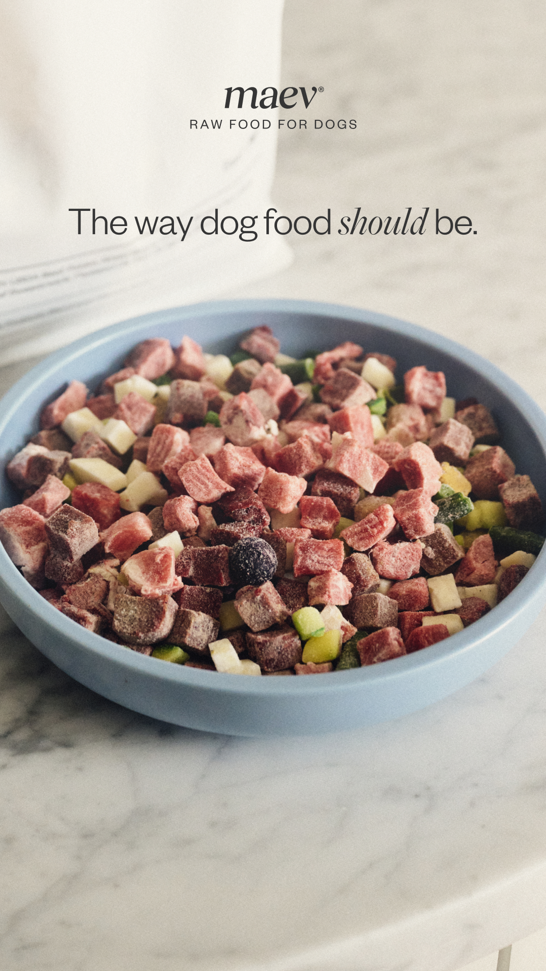 Maev Facebook ad