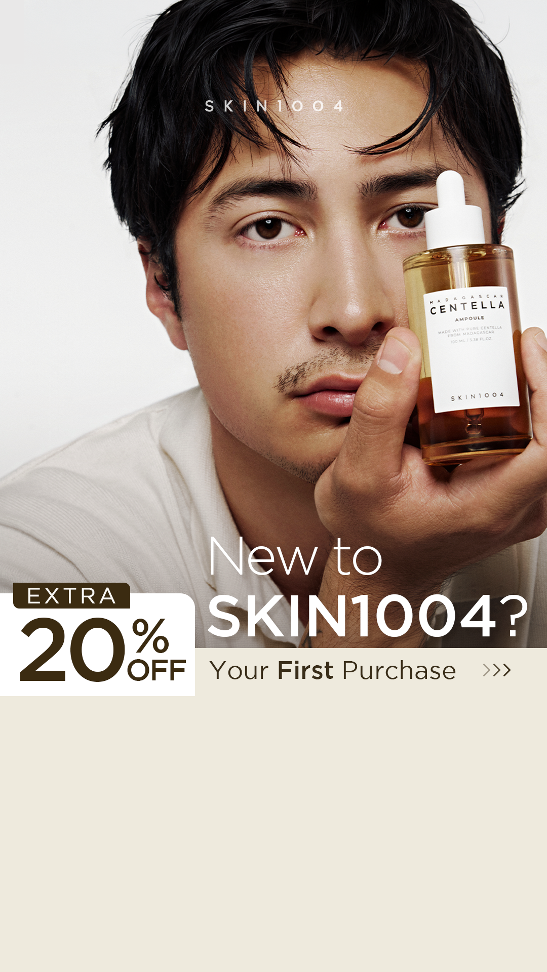 SKIN1004 Facebook ad: Get EXTRA 20% Off