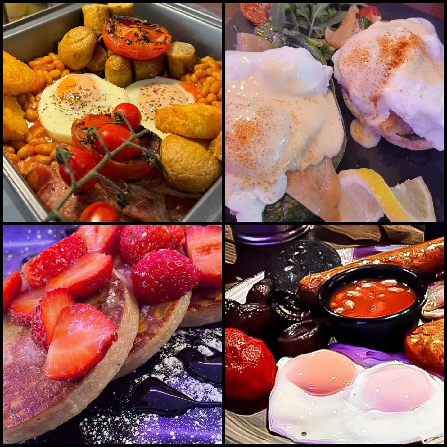 The Vault Bar Tenerife Facebook ad: Looking for the PERFECT breakfast?