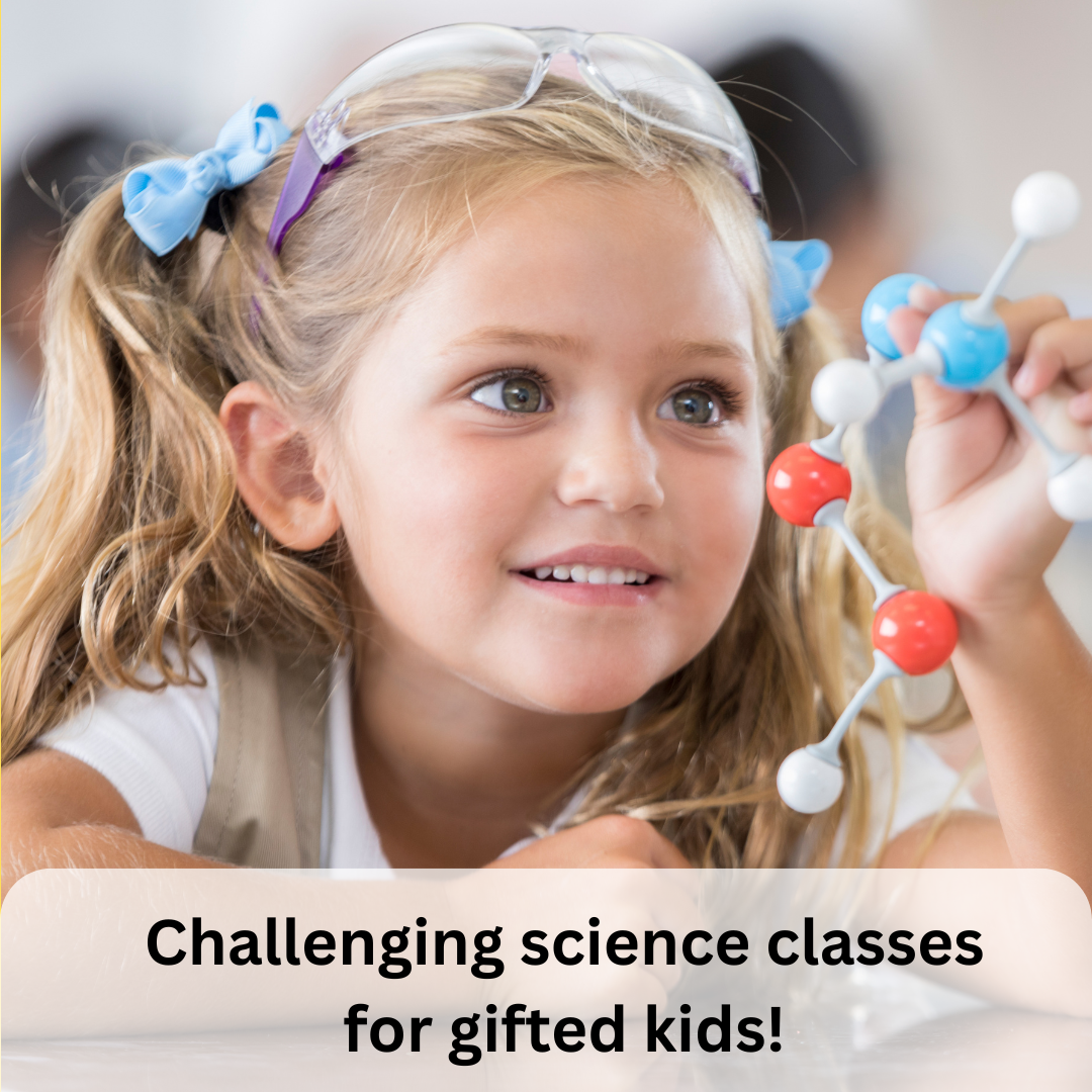 Quantum Physics for Kids Facebook ad: Structured Science Kids Love