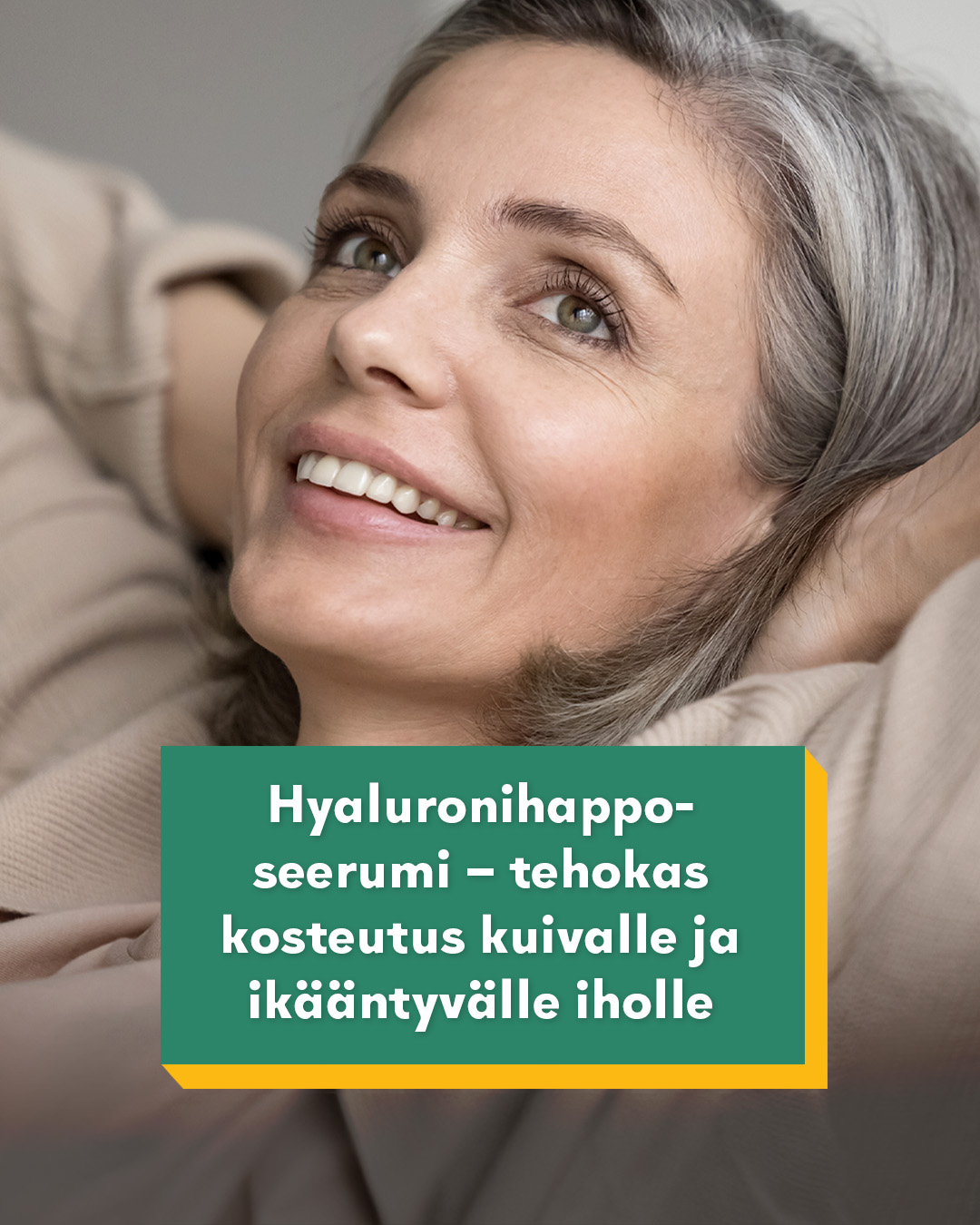 Olo-apteekki Facebook ad: Löydä apu kuivalle iholle!