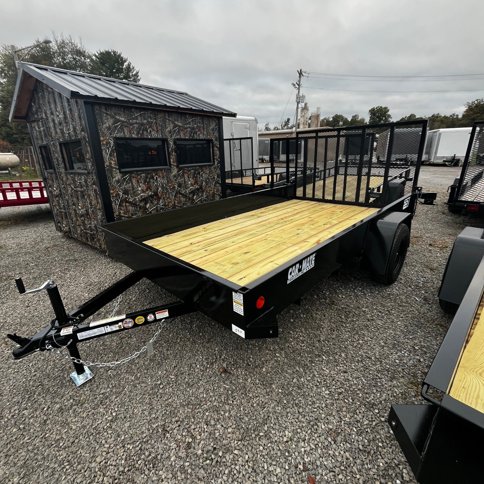 Ethan Fleeger Facebook ad: 2026 Car Mate 6x12 SST Utility Trailer