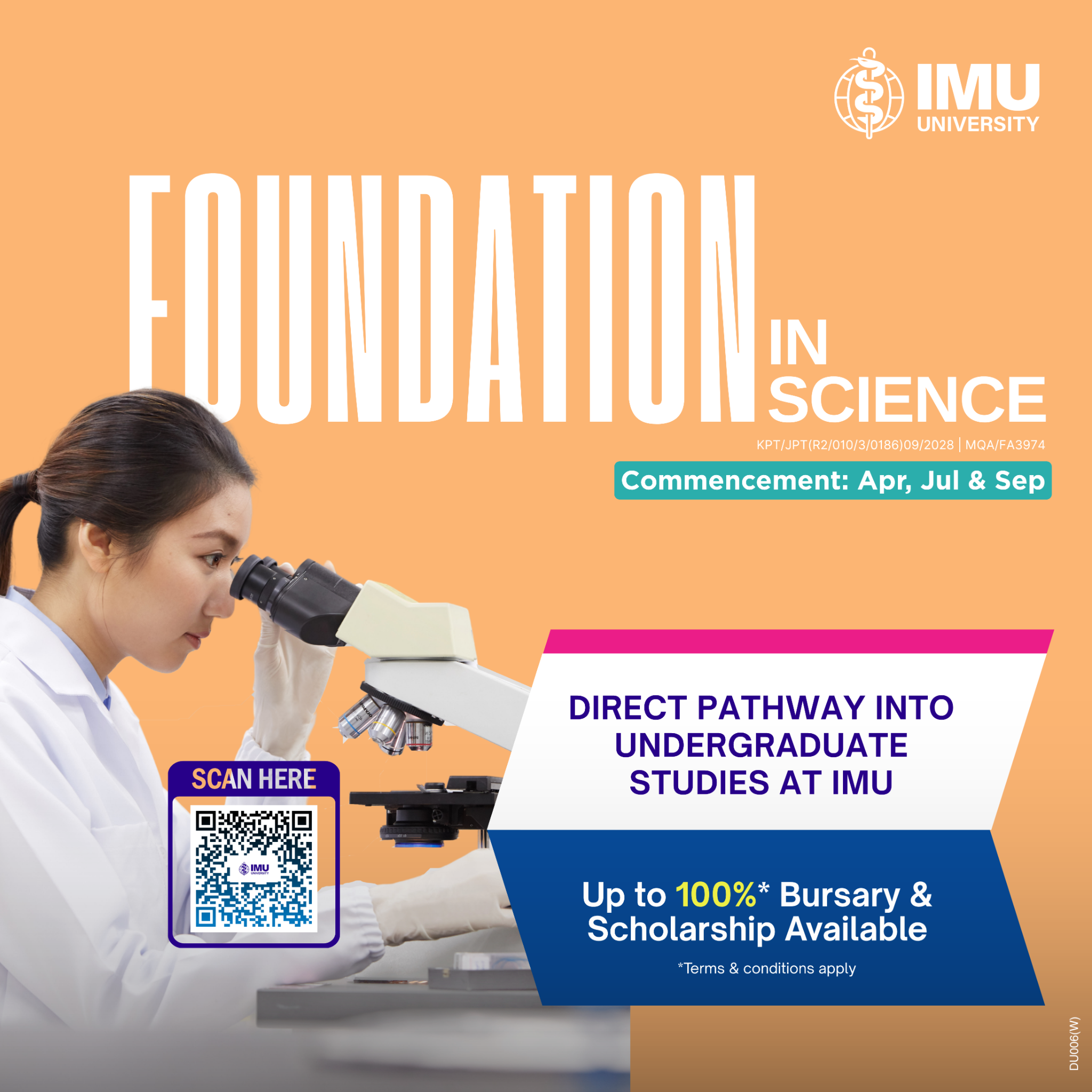 IMU University Facebook ad