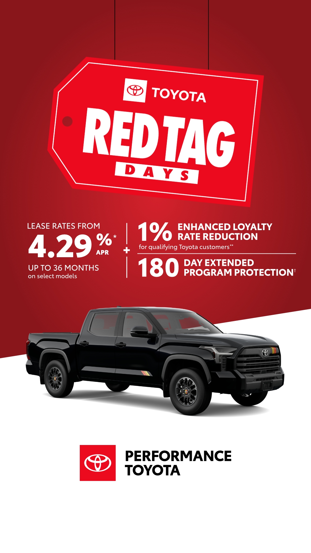 Performance Toyota Facebook ad from May 11, 2026