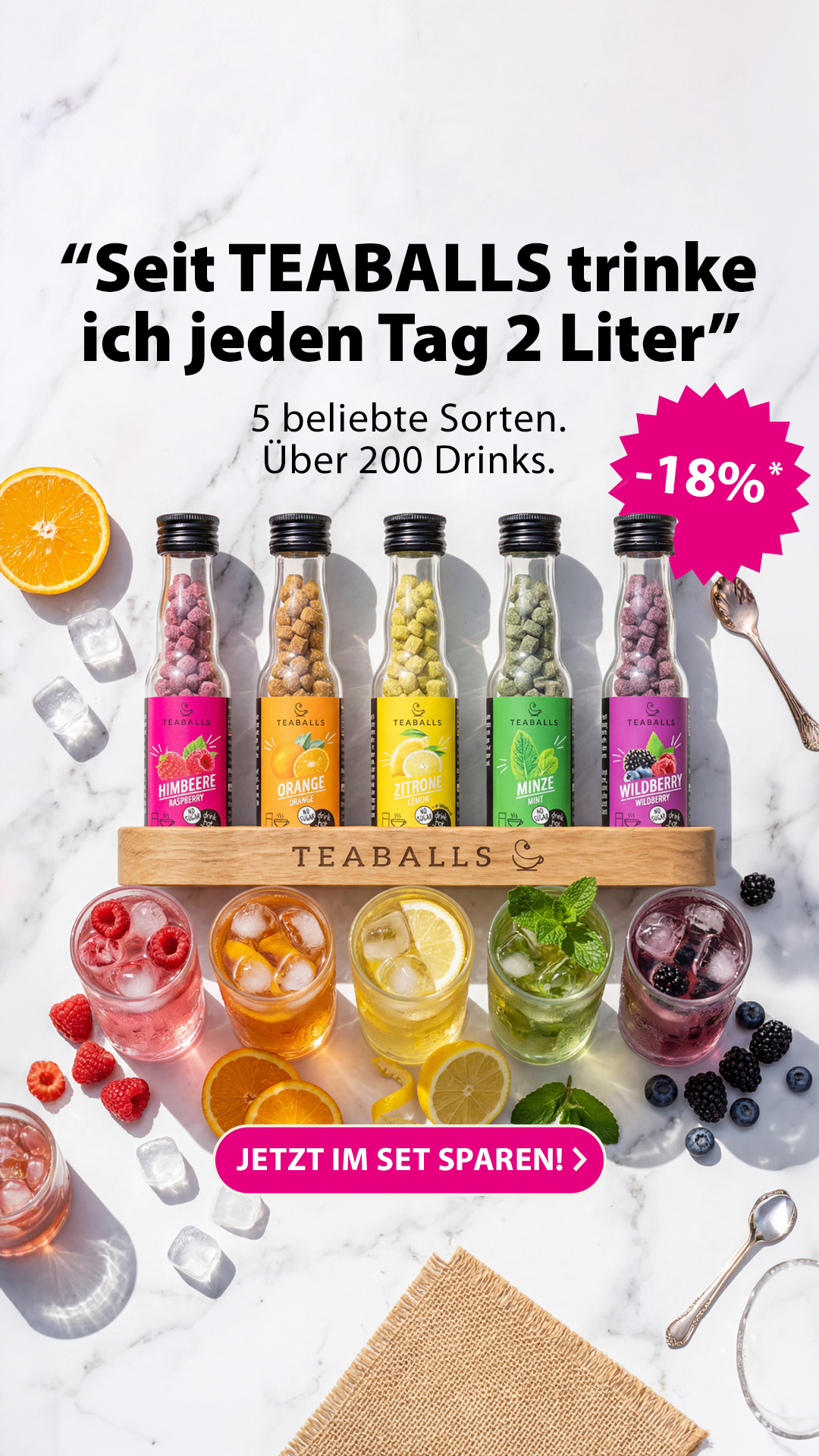 Teaballs Facebook ad