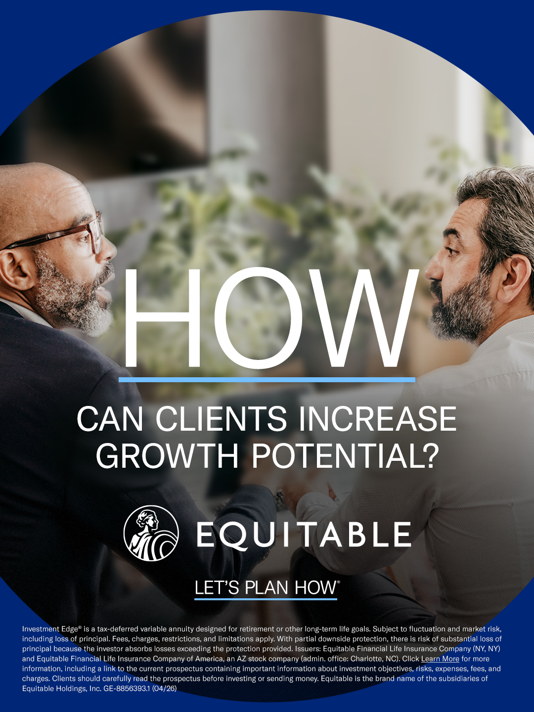 Equitable Facebook ad
