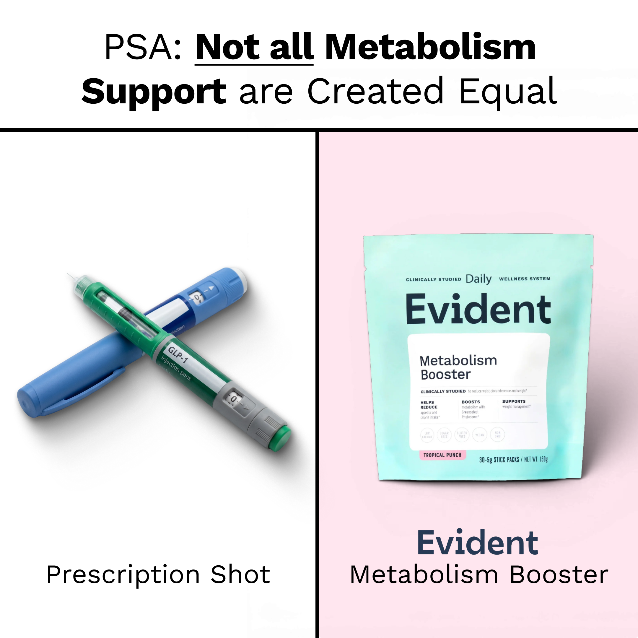 Evident Wellness Facebook ad