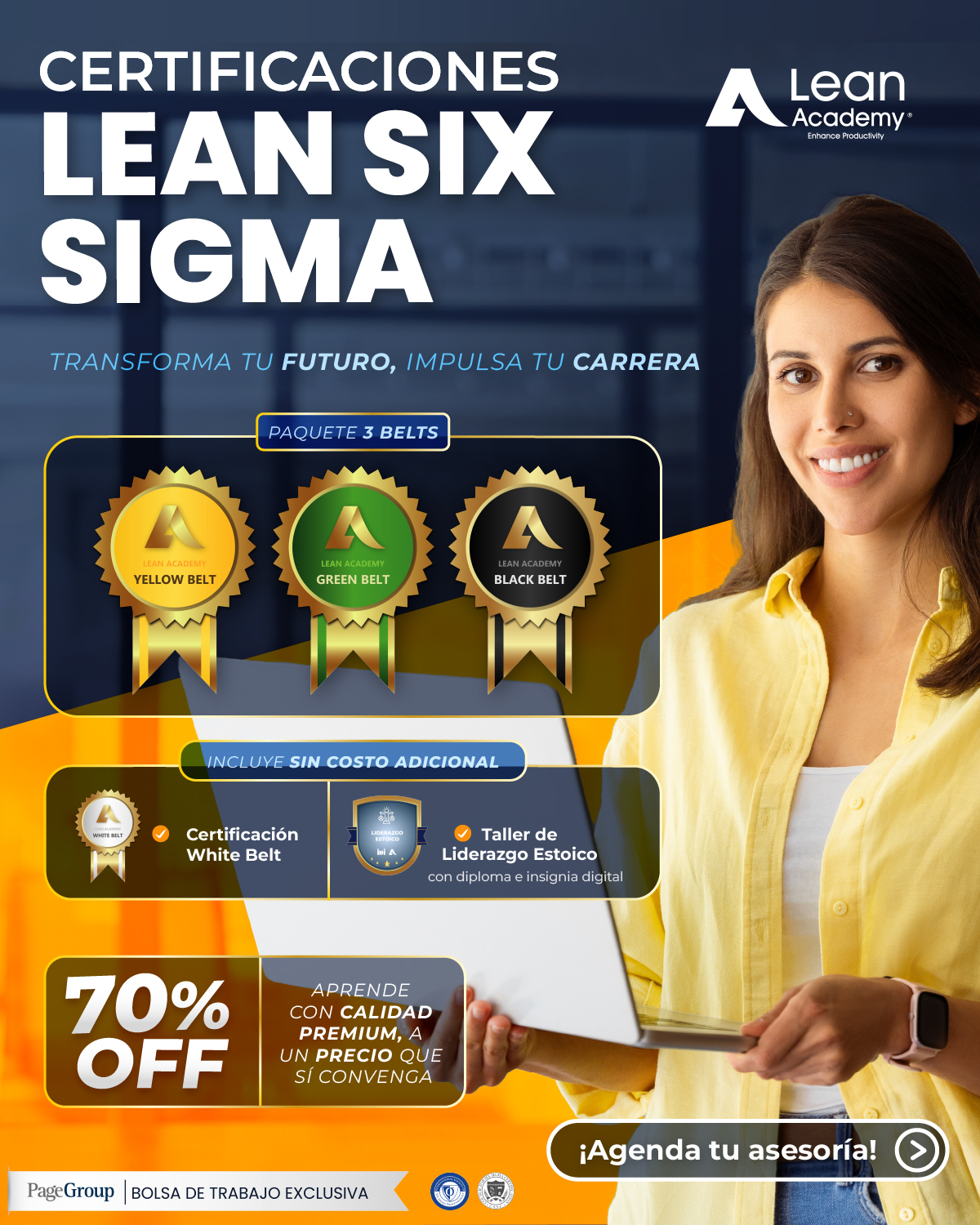 Lean Academy Facebook ad