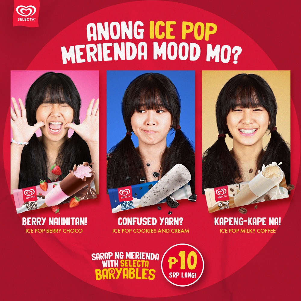 Selecta Philippines Facebook ad