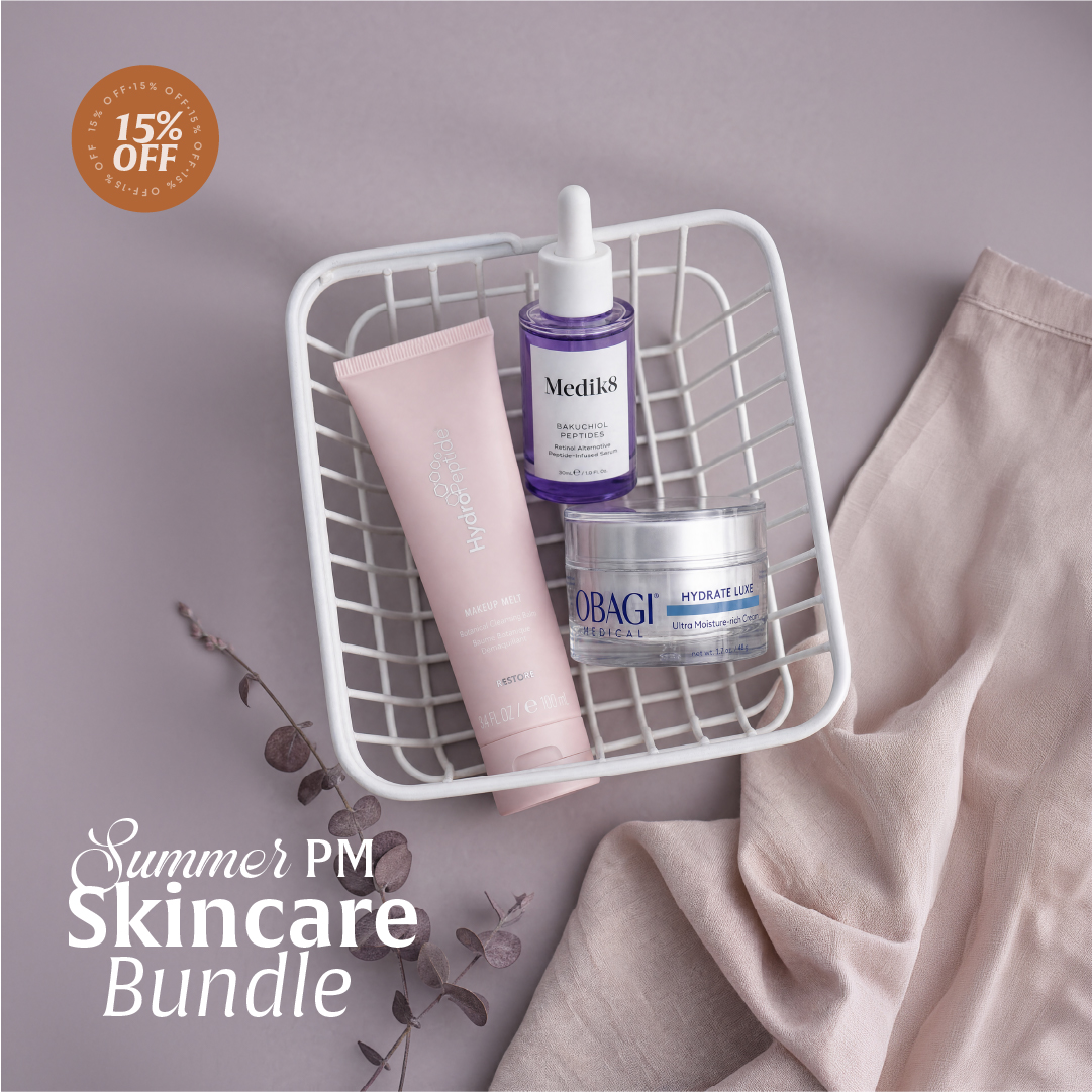 Wimpole Skincare Facebook ad: Undo the day.