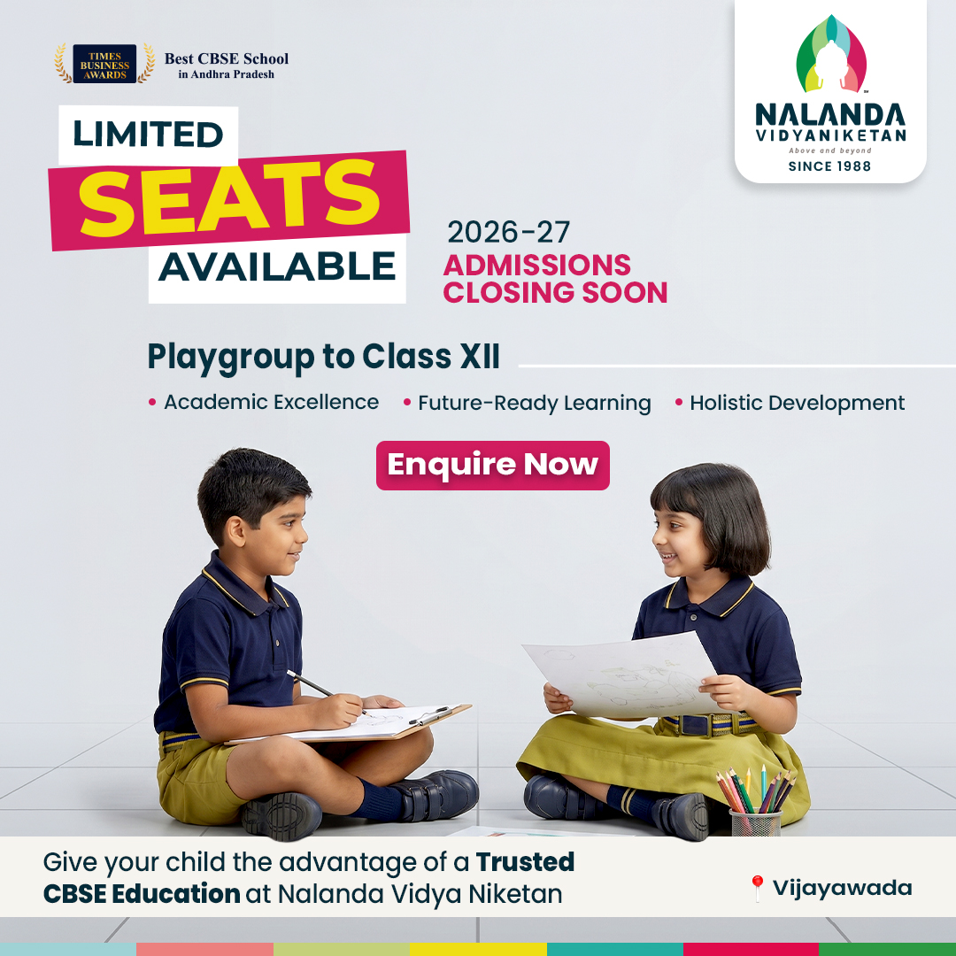 Nalanda Vidyaniketan, Vijayawada Facebook ad