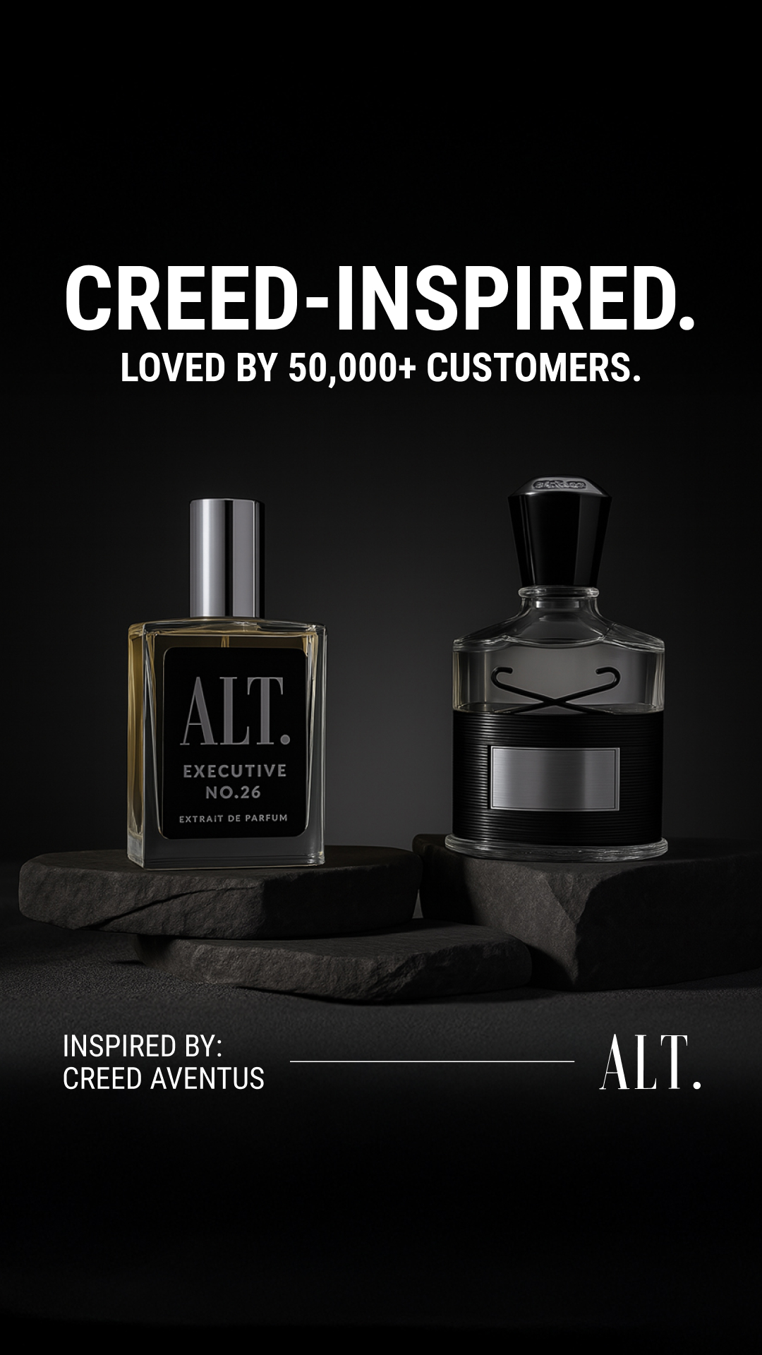 ALT. Fragrances Facebook ad