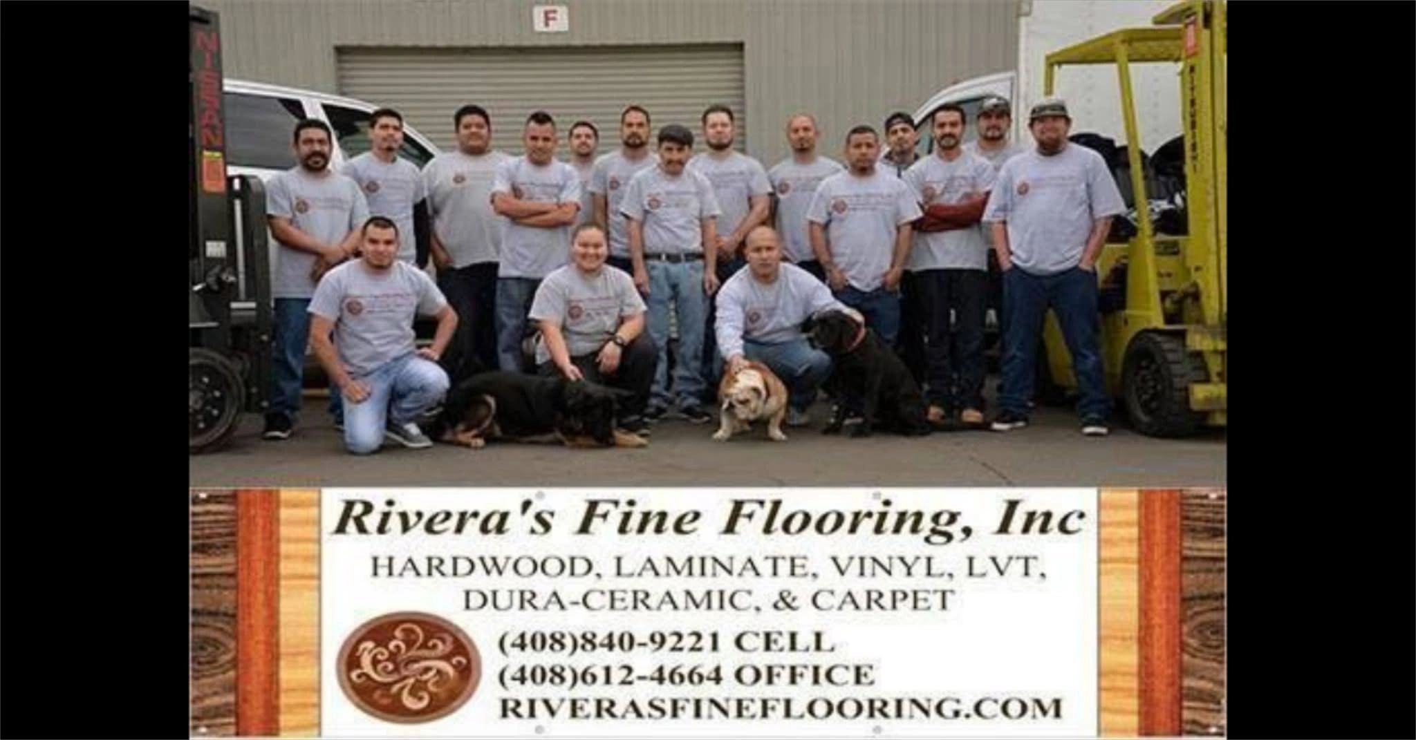 Rivera's Fine Flooring Facebook ad