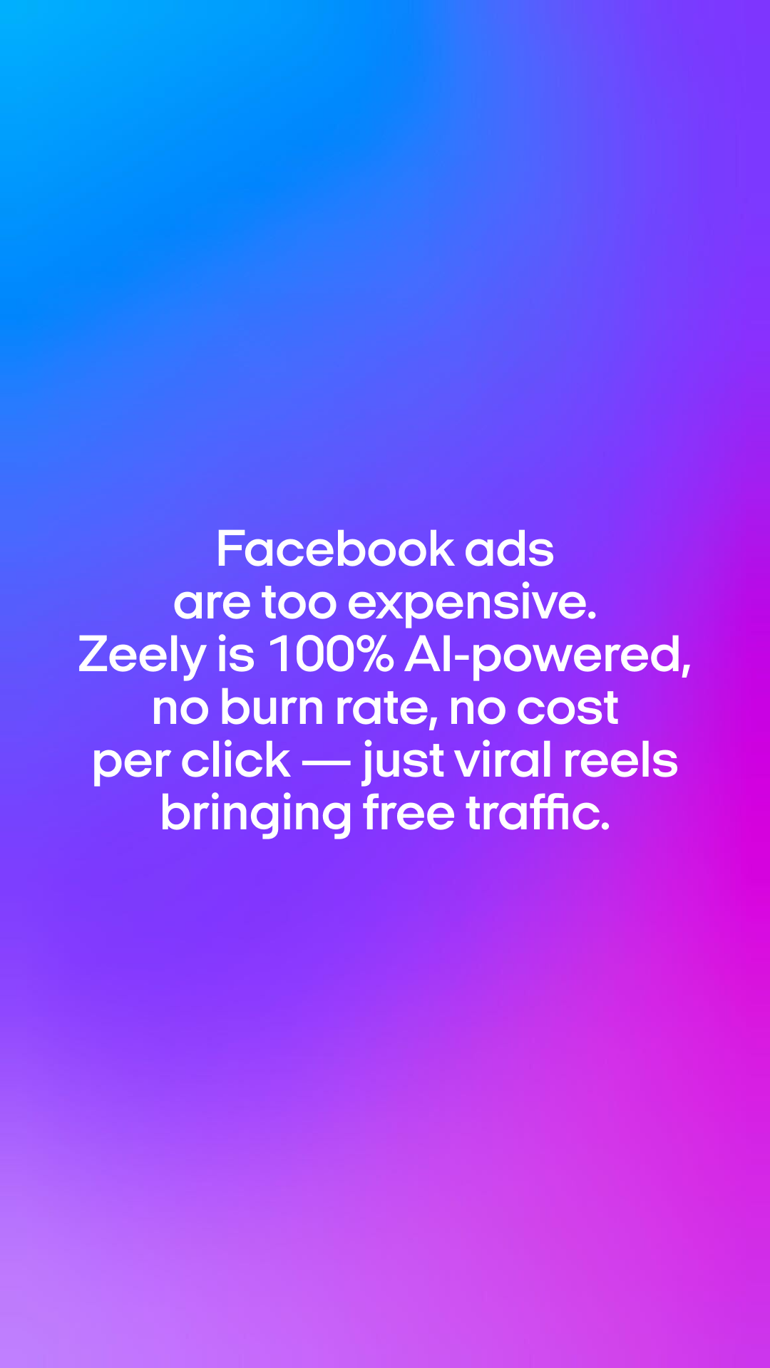 Zeely Facebook ad