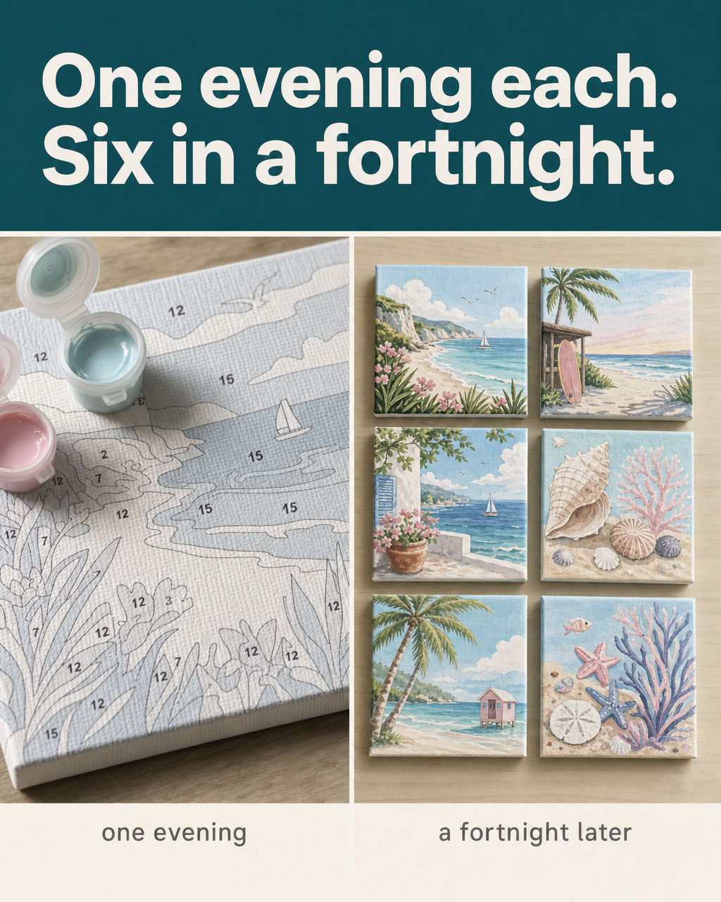 Art Therapy by Eleni Nicolaou Facebook ad: The Hour After Work.