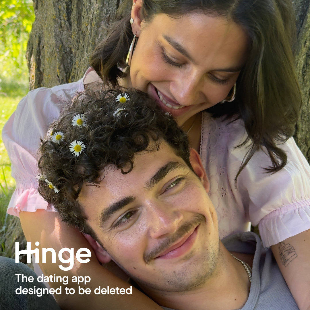 Hinge Facebook ad