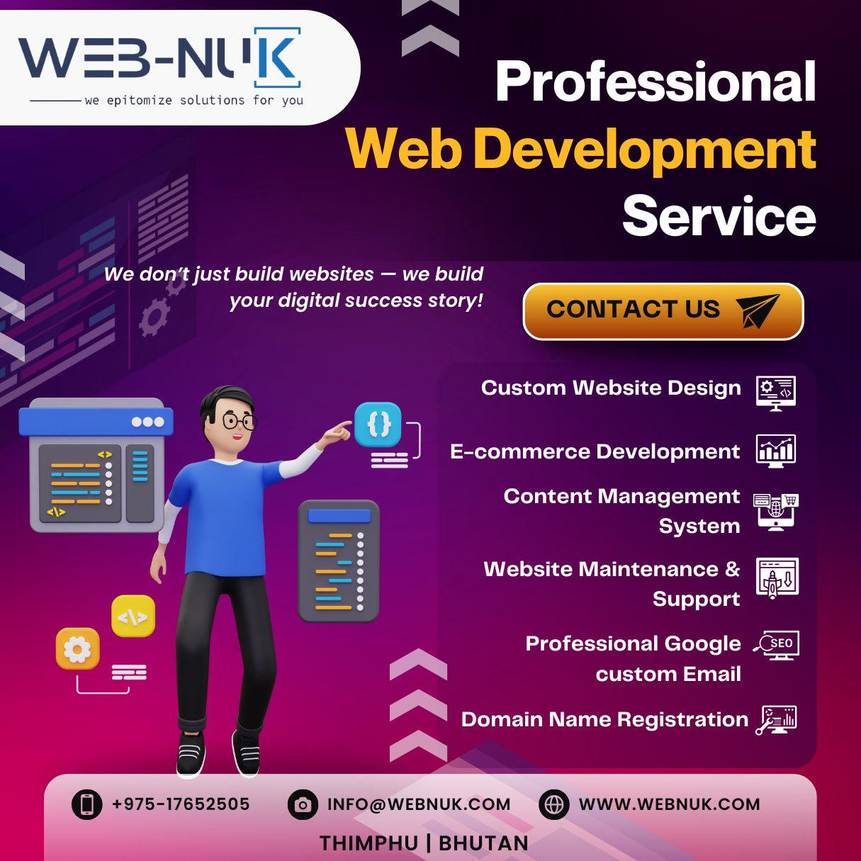 WebNuk Facebook ad