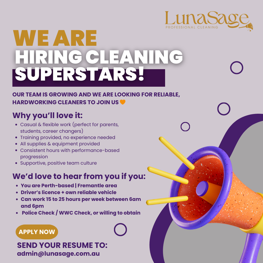 Luna Sage Professional Cleaning Facebook ad