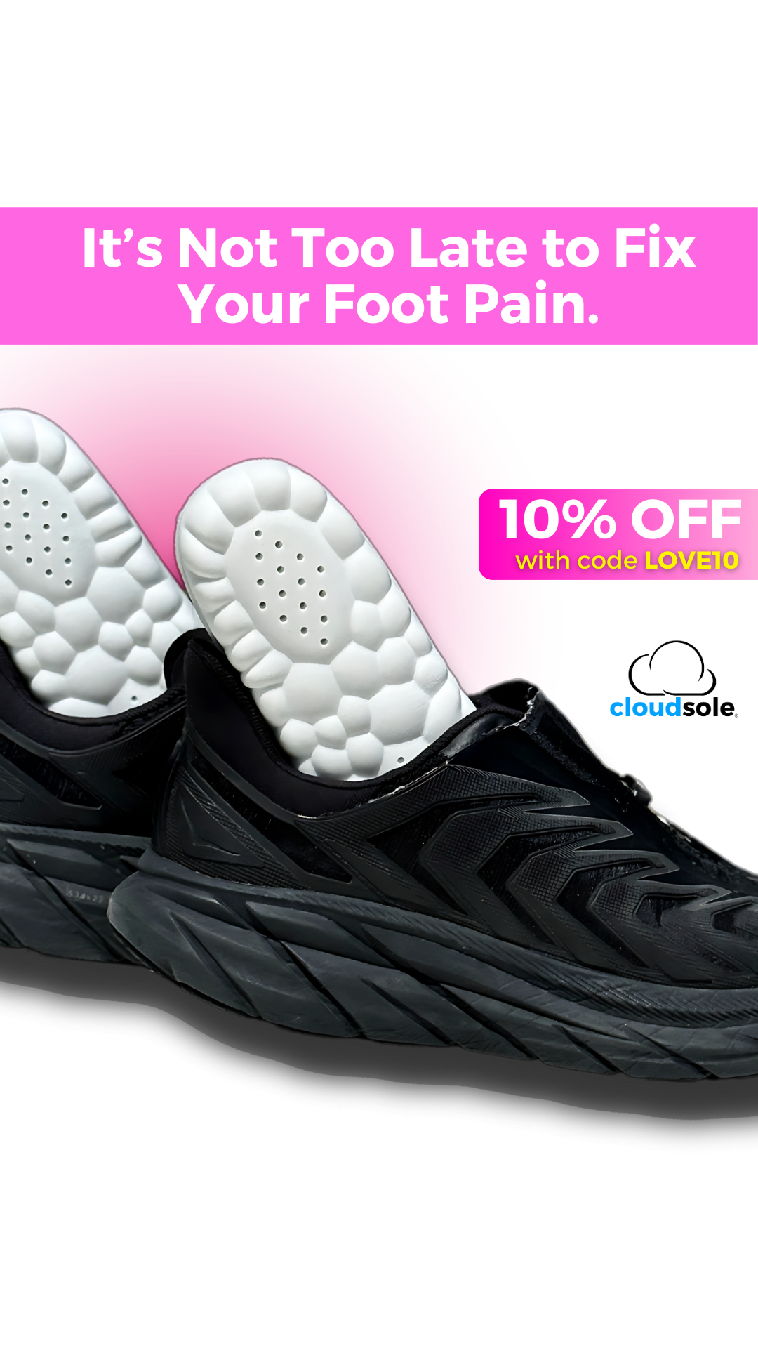 CloudSole Facebook ad