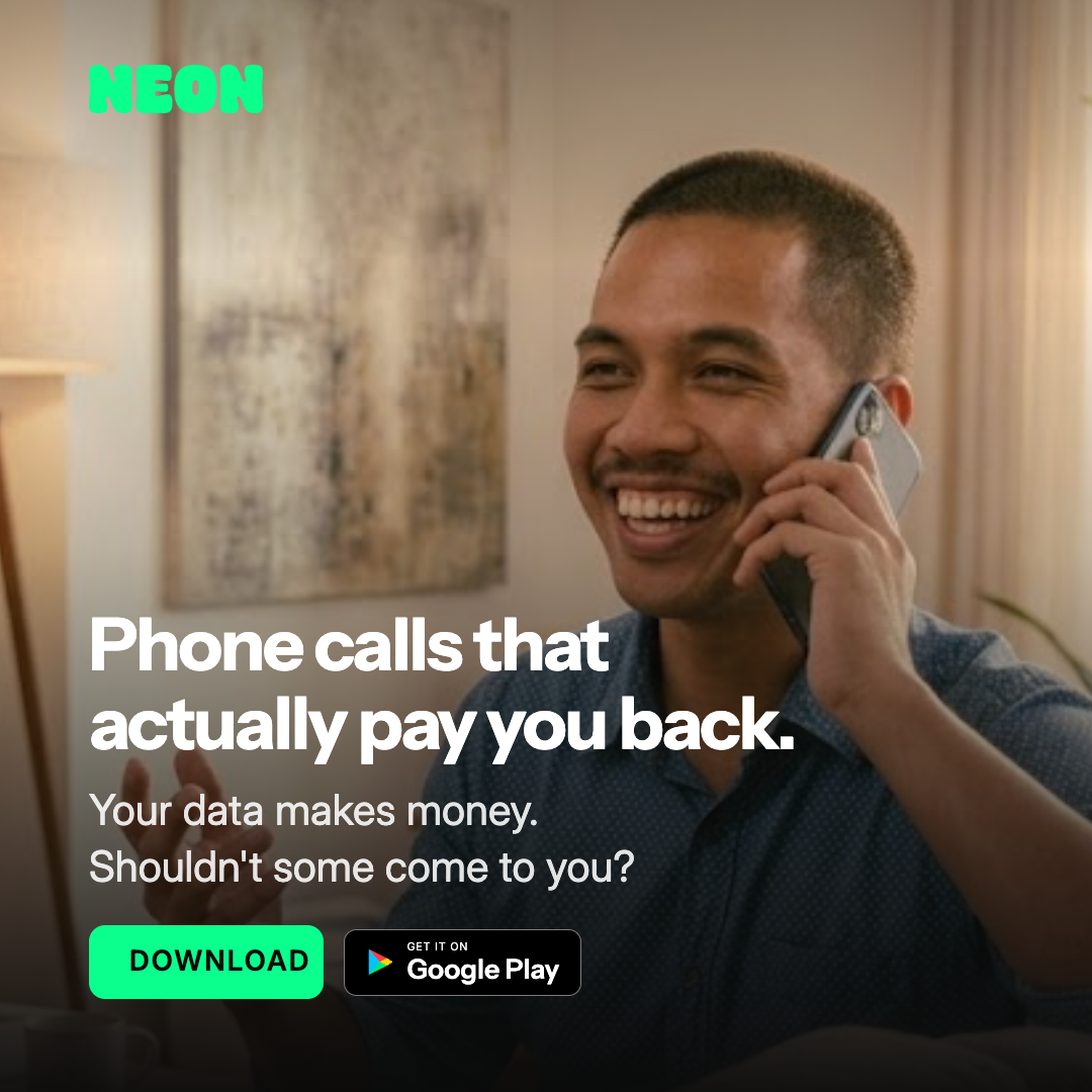 Neon Mobile Facebook ad