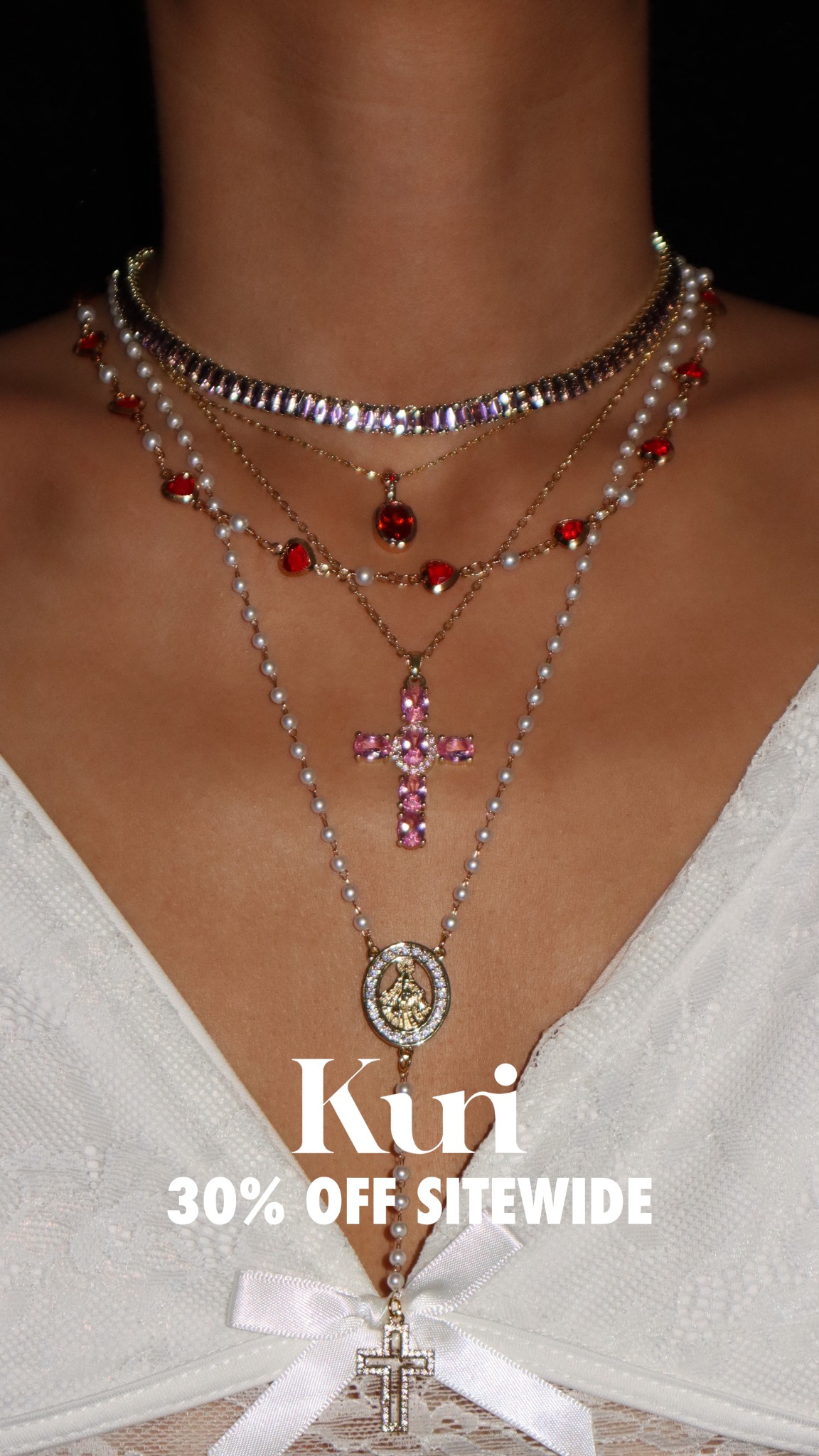 Kuri jewelry Facebook ad